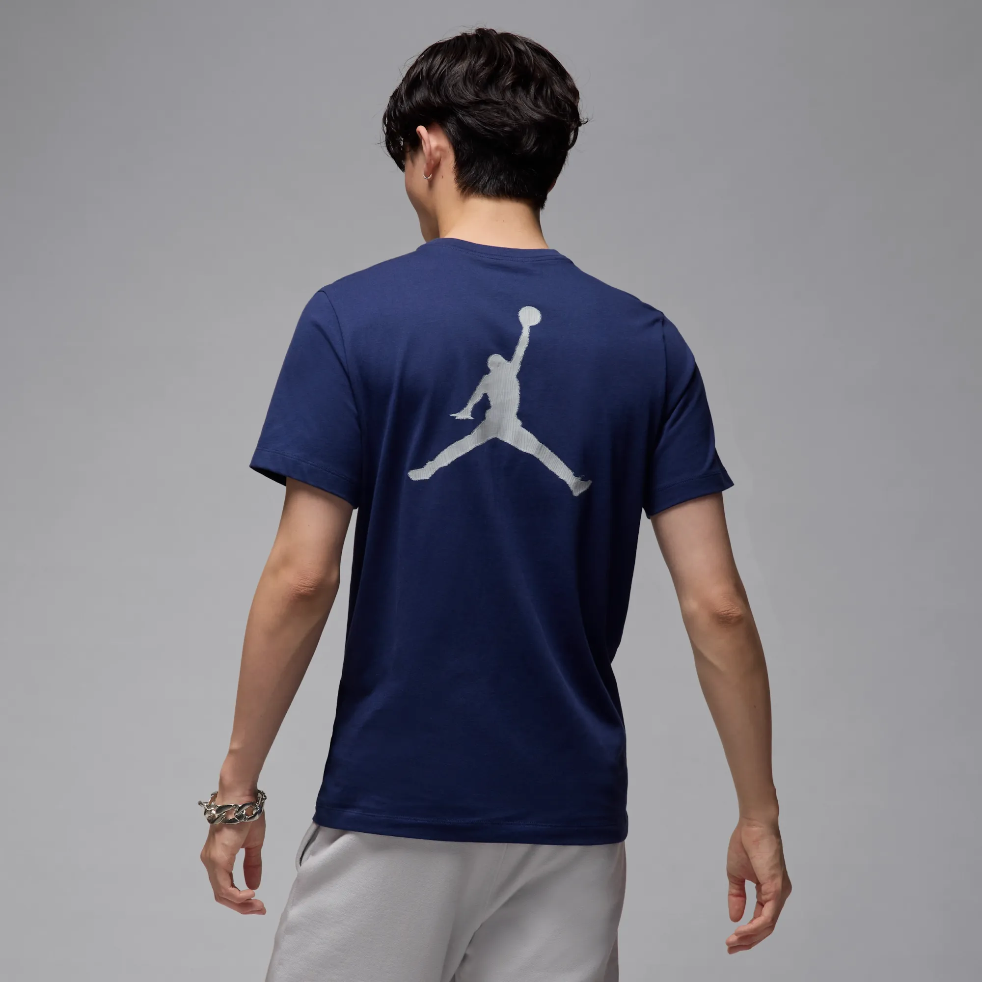 Nike Jordan MVP Men's Jumpman T-Shirt - Blue - Cotton | IB7522-410