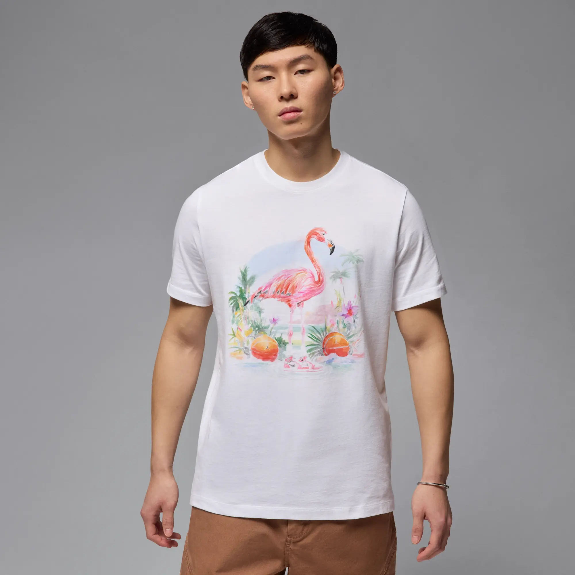 Nike Jordan Flight Essentials Men's T-Shirt - White - Cotton