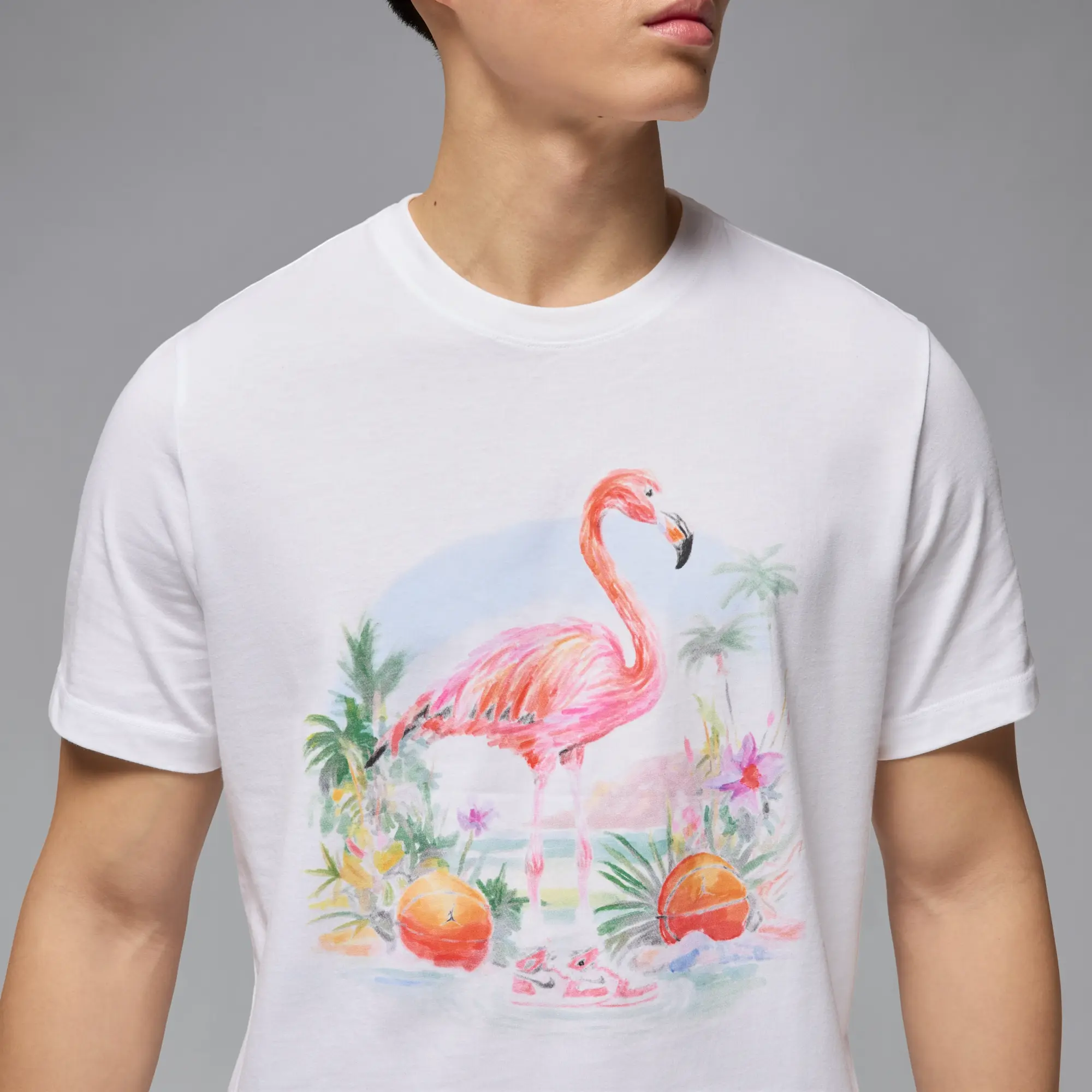 Nike Jordan Flight Essentials Men's T-Shirt - White - Cotton