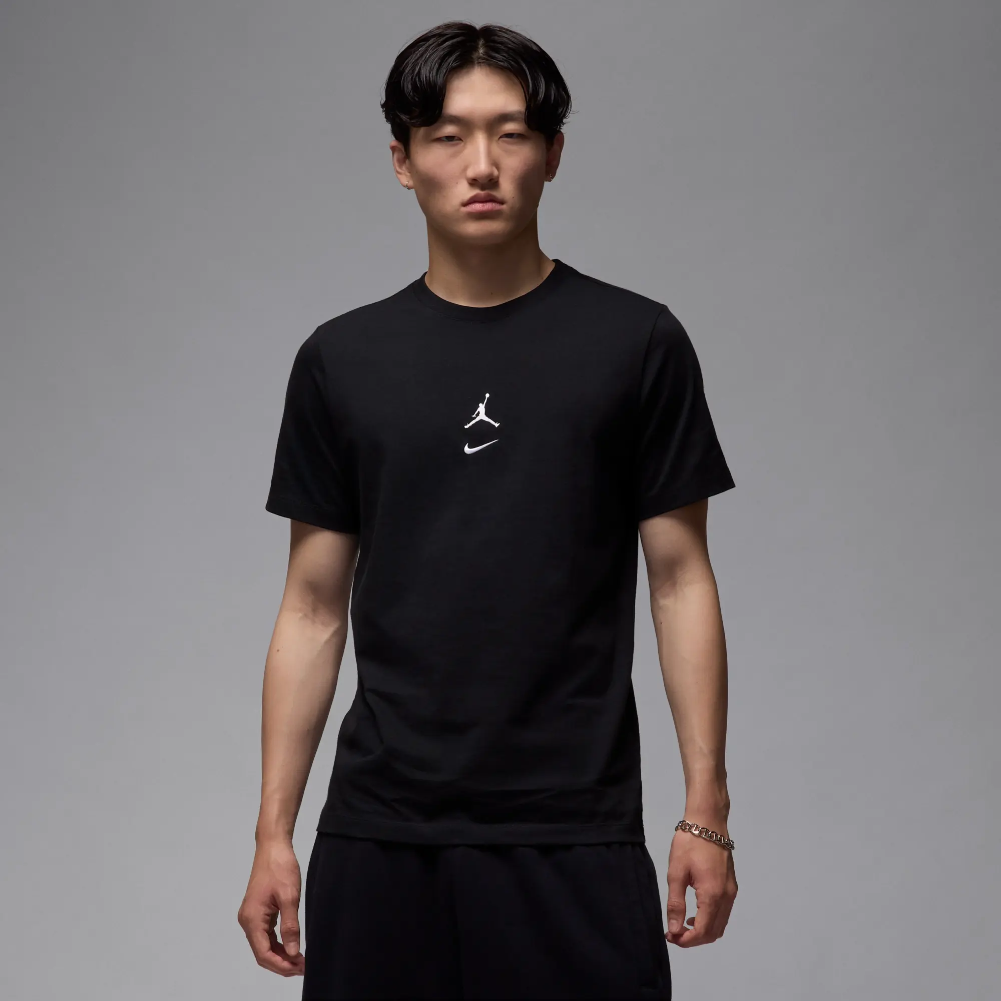 Nike Jordan MVP Men's Jumpman T-Shirt - Black - Cotton