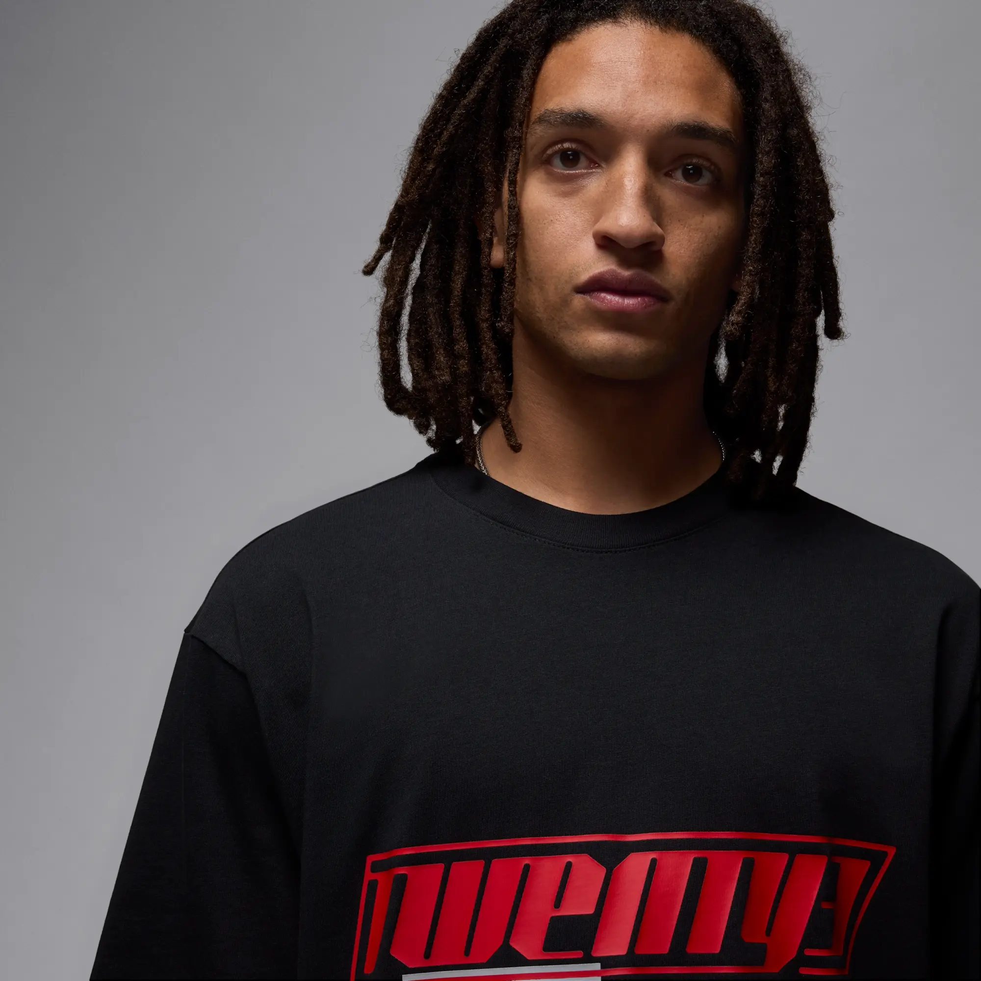 Nike Jordan Flight Essentials Men's Oversized T-Shirt - Black - Cotton