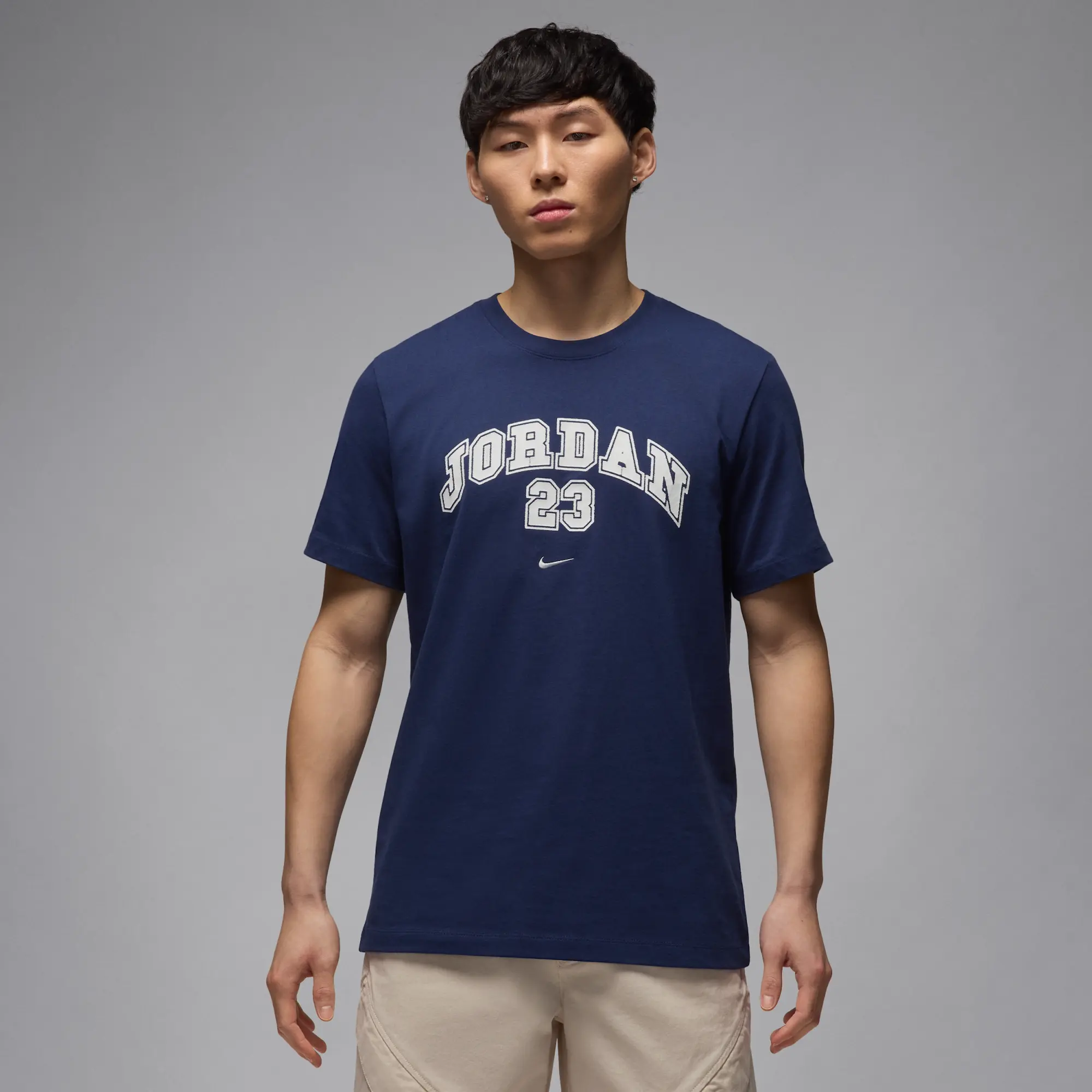 Nike Jordan MVP Men's T-Shirt - Blue - Cotton