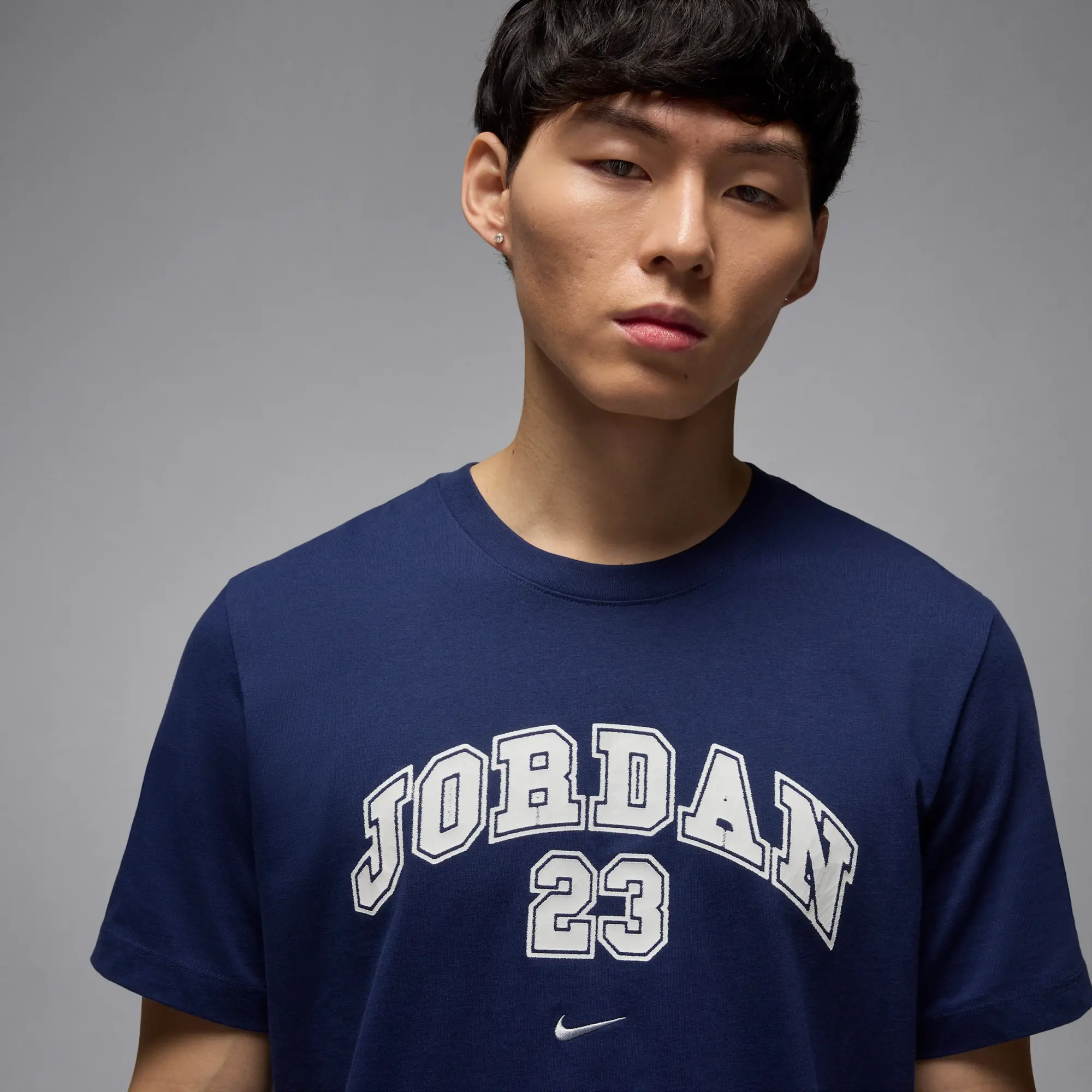 Nike Jordan MVP Men's T-Shirt - Blue - Cotton