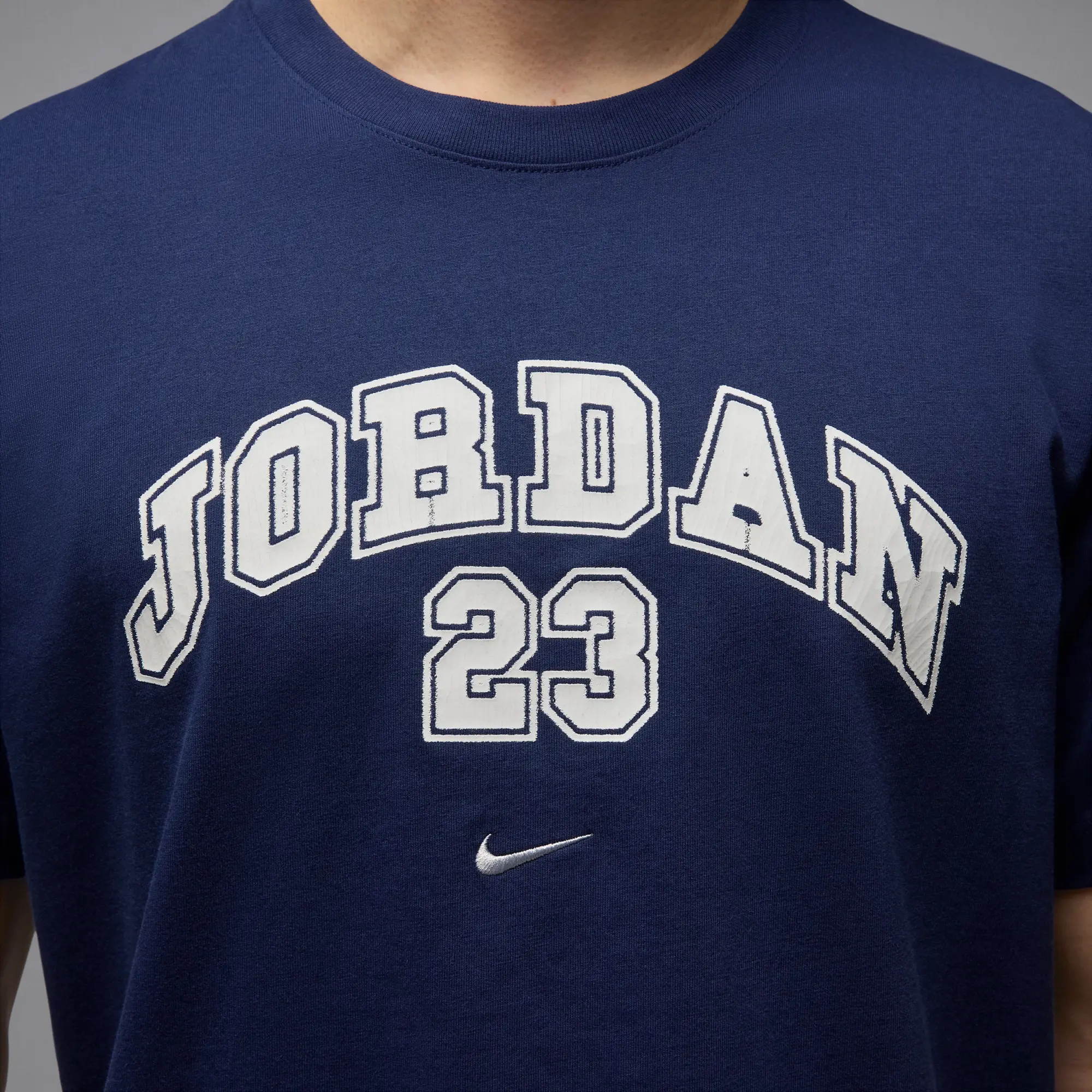Nike Jordan MVP Men's T-Shirt - Blue - Cotton