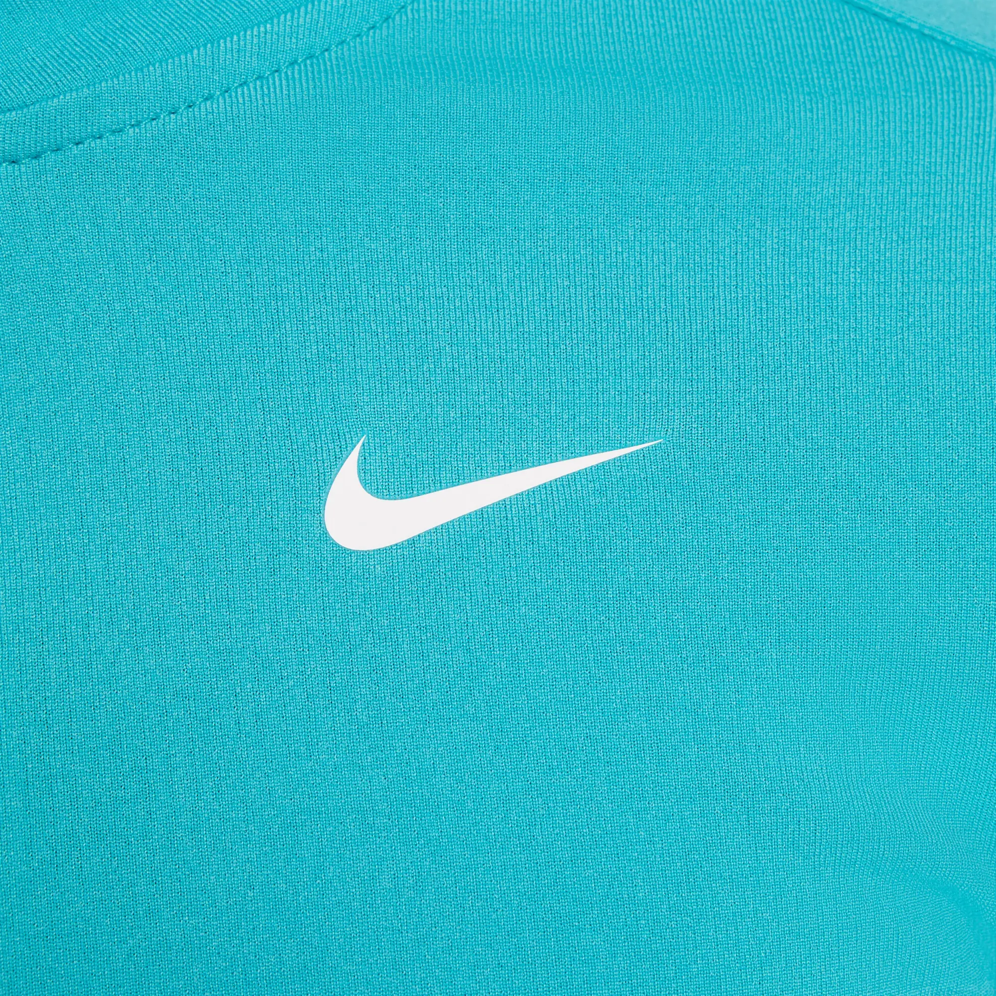Nike Girls' Dri-FIT Long-Sleeve 1/4-Zip Top - Green - Polyester