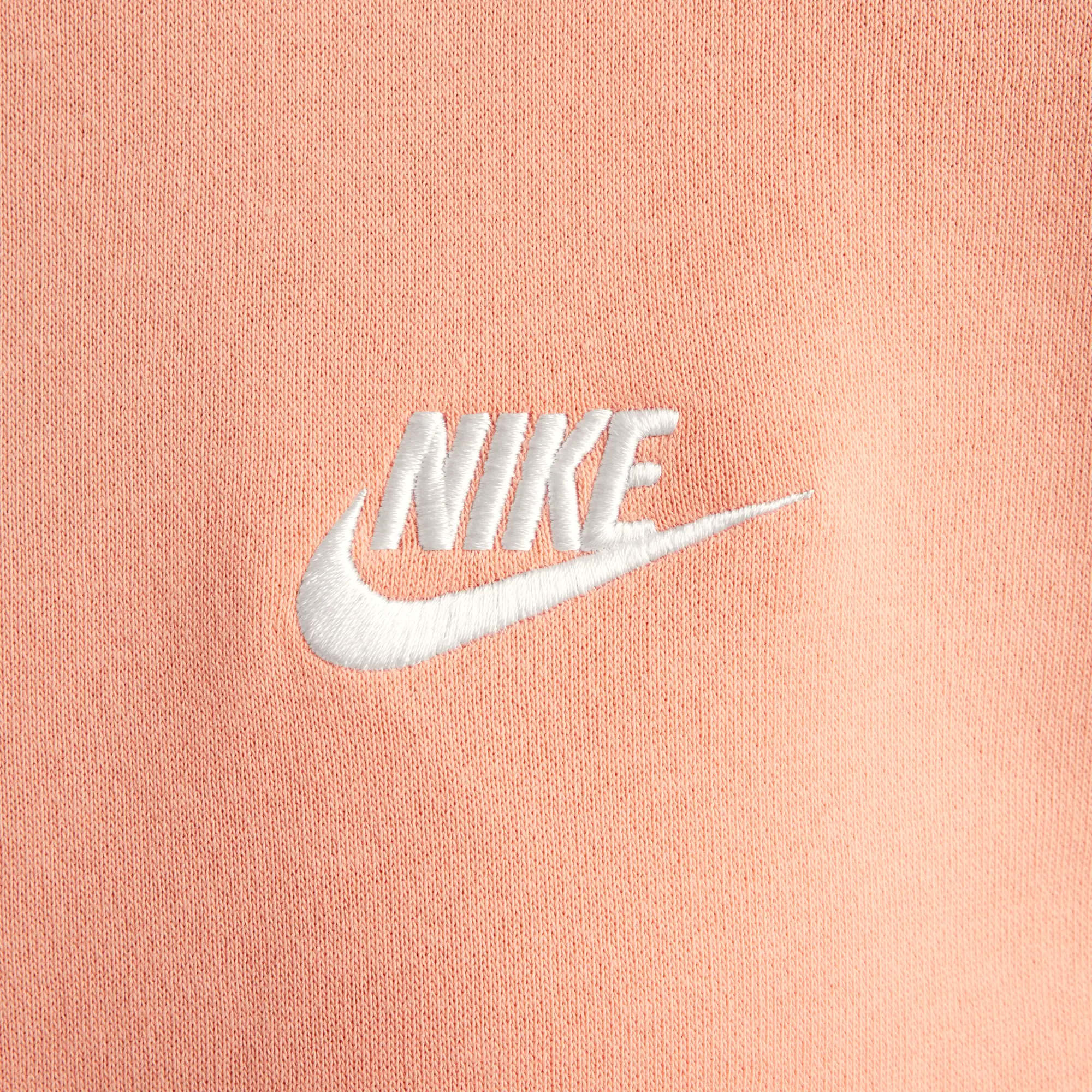 Nike Sportswear Club Fleece Older Kids' Oversized Sweatshirt - Orange - Cotton/Polyester