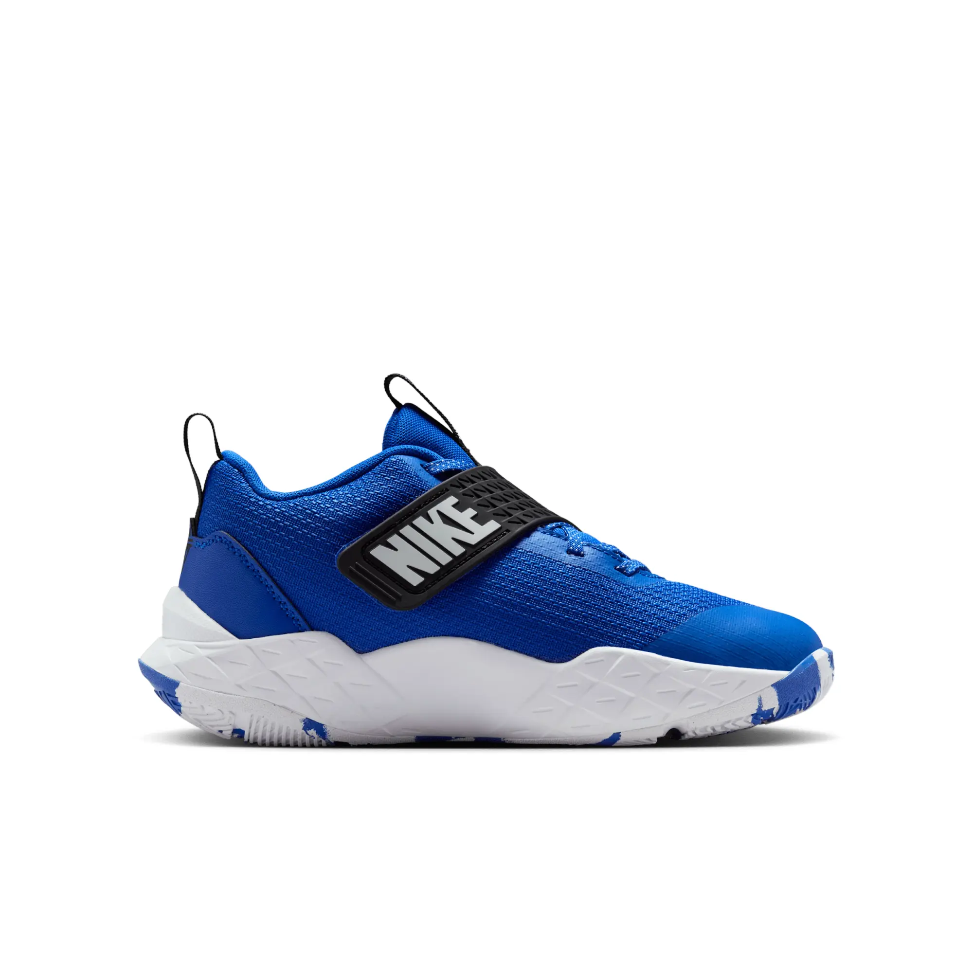 Nike Team Hustle D 12 Big Kids' Basketball Shoes - Blue