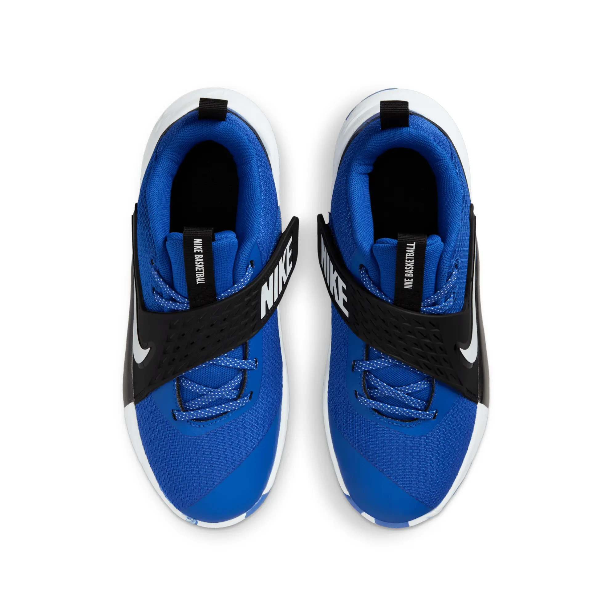 Nike Team Hustle D 12 Big Kids' Basketball Shoes - Blue