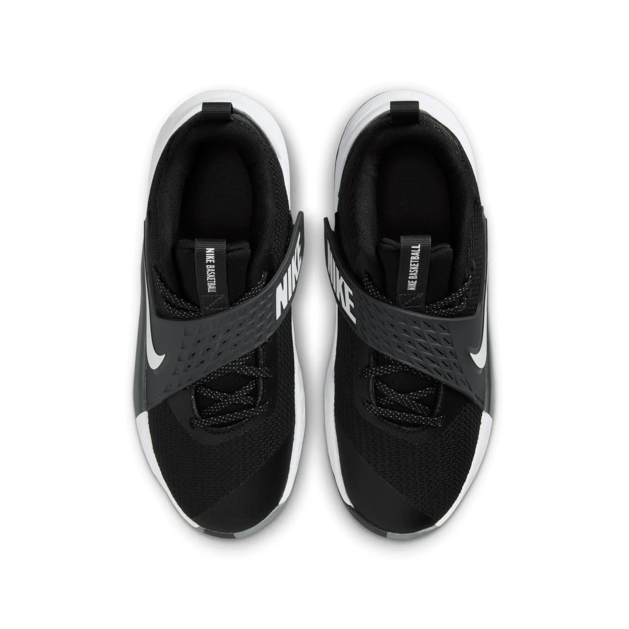 Nike Team Hustle D 12 Big Kids' Basketball Shoes - Black