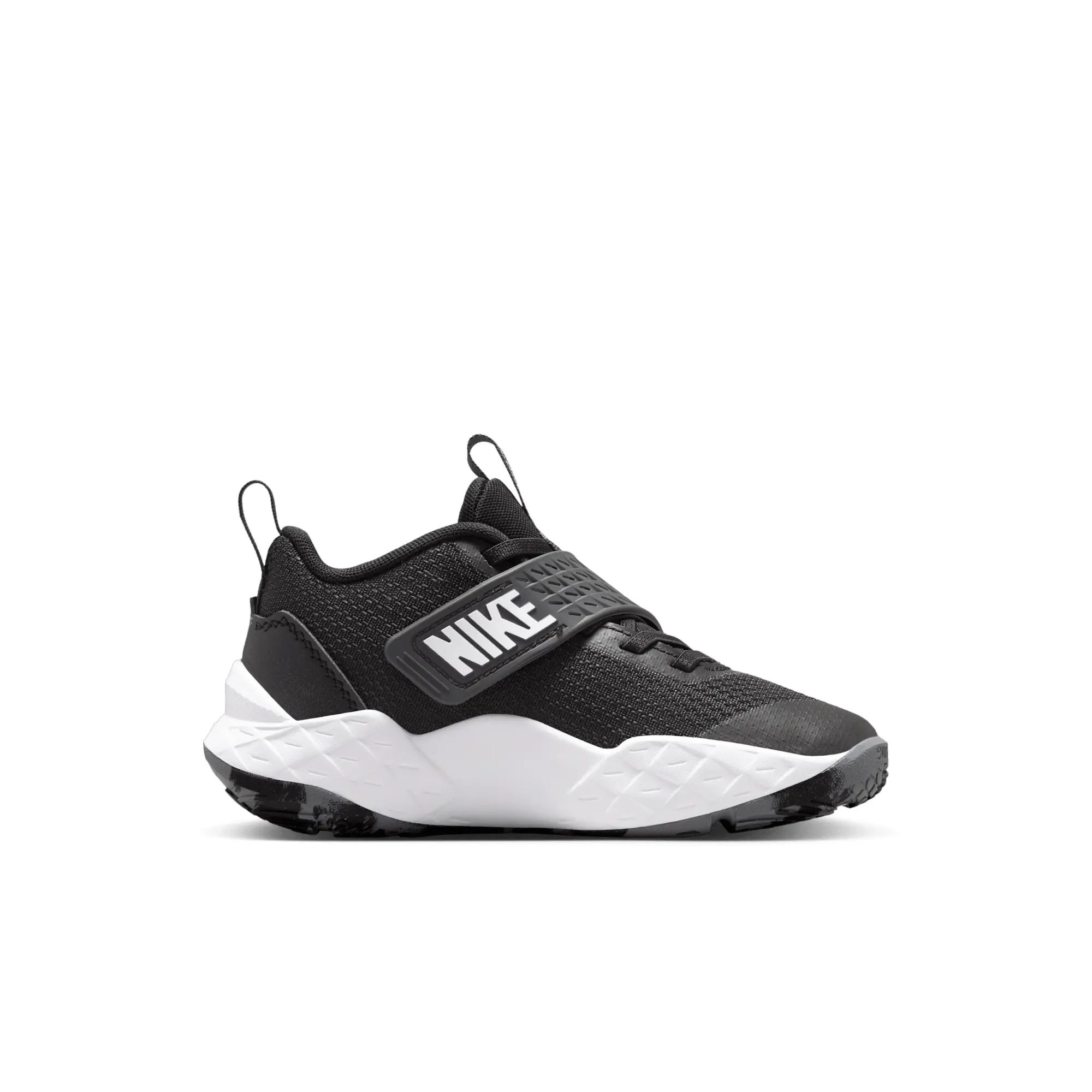 Nike Team Hustle D 12 Little Kids' Shoes - Black