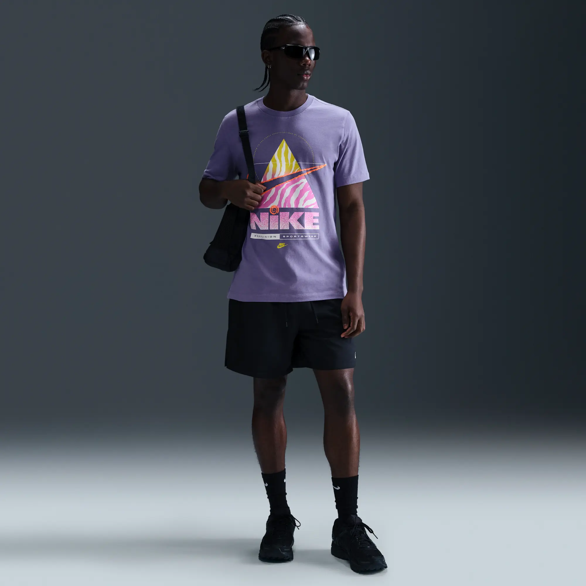 Nike Sportswear T-Shirt - Purple - Cotton