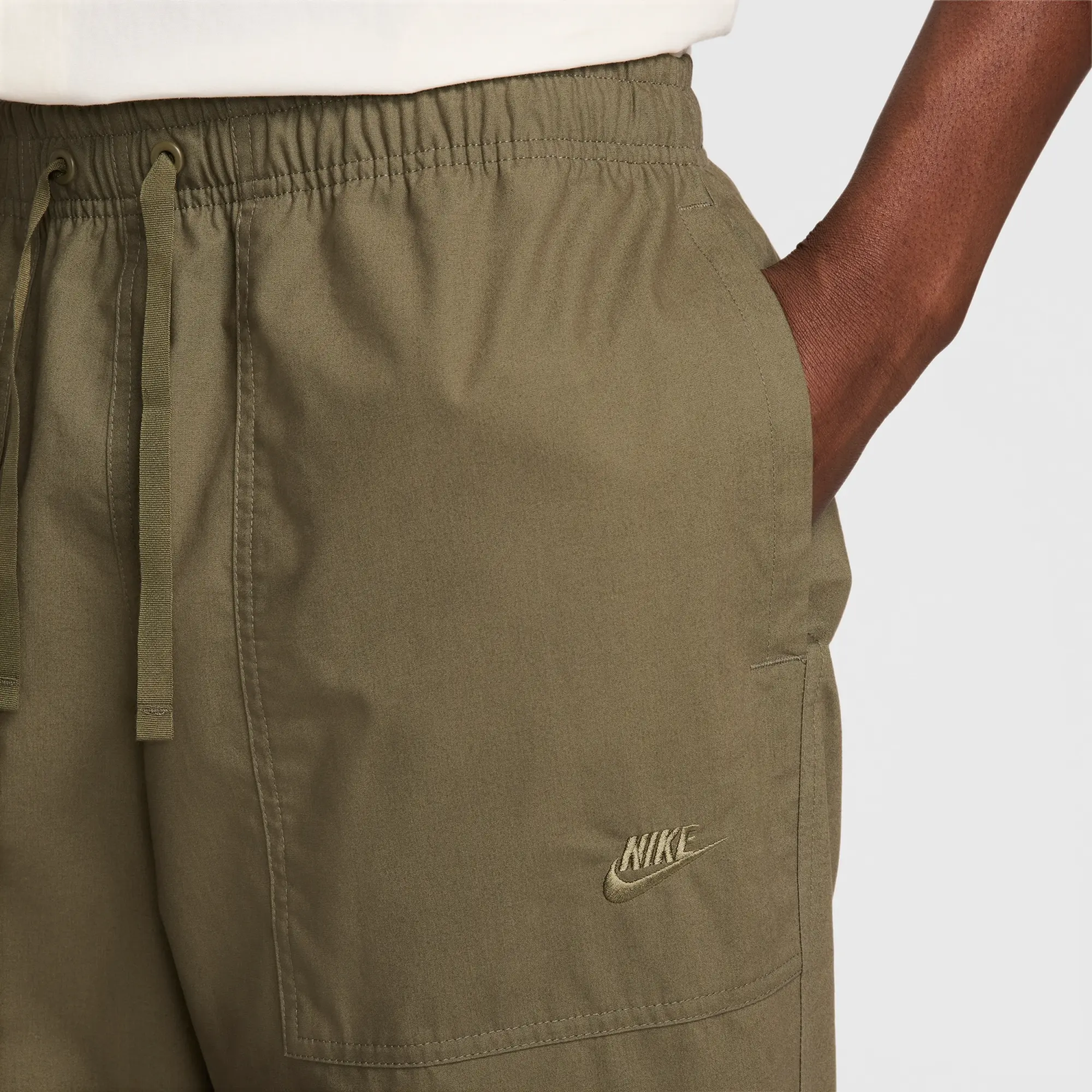 Nike Club Men's Trousers - Green - Cotton