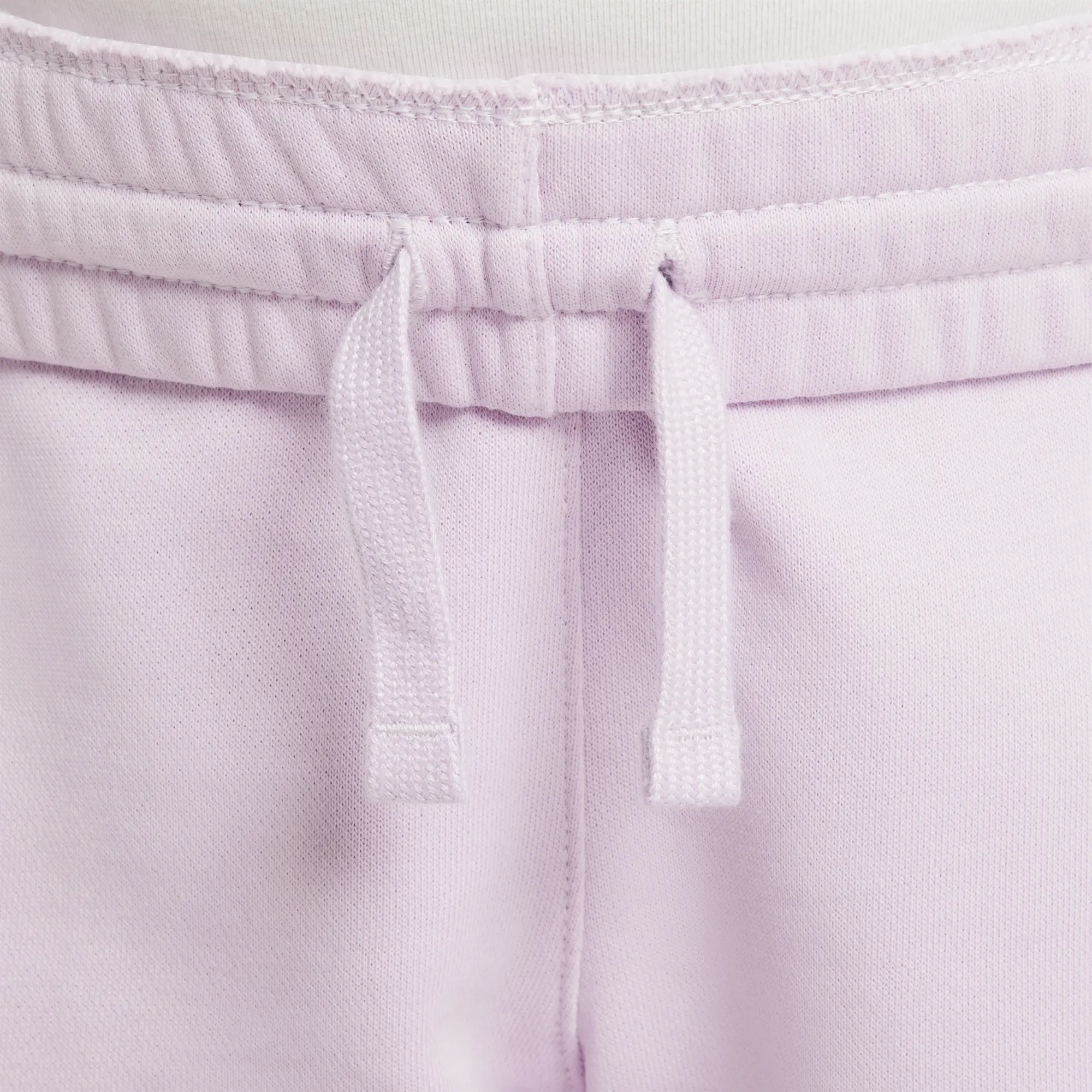 Nike Sportswear Club Fleece Older Kids' (Girls') 13cm (approx.) French Terry Shorts - Purple - Cotton/Polyester