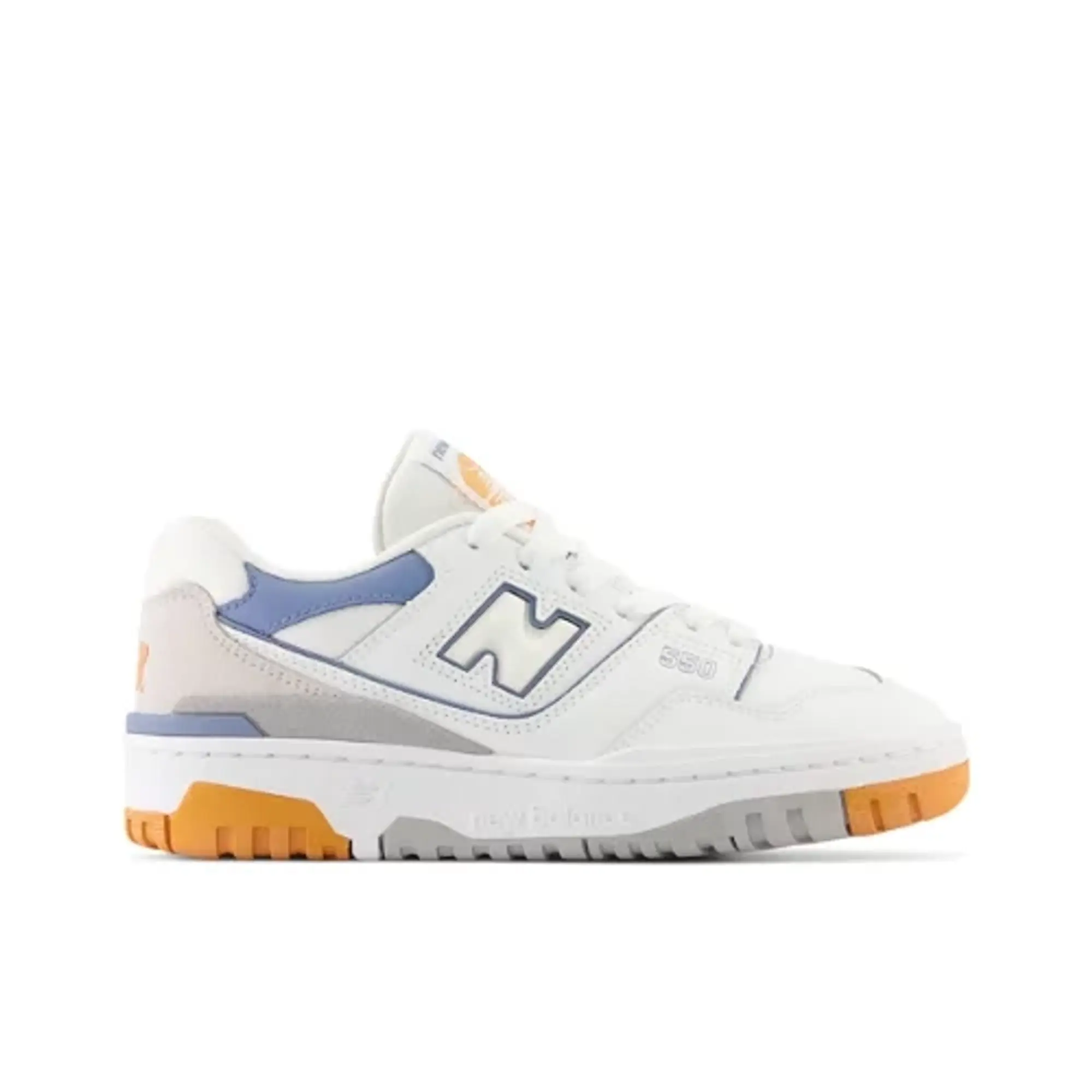 New Balance Kids' 550 in White/Blue Synthetic