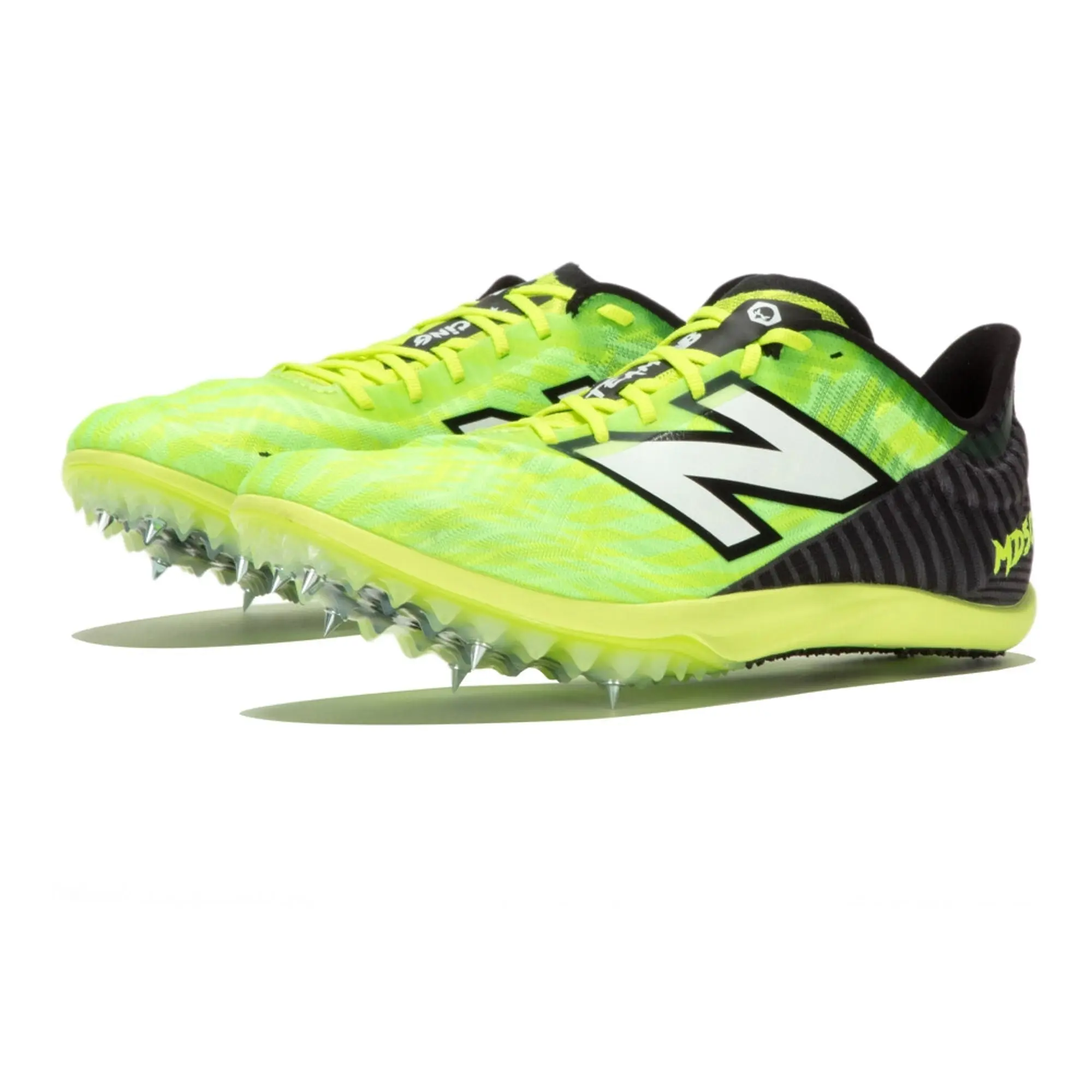 New Balance Men's FuelCell MD500 V9 in Green/Black Synthetic