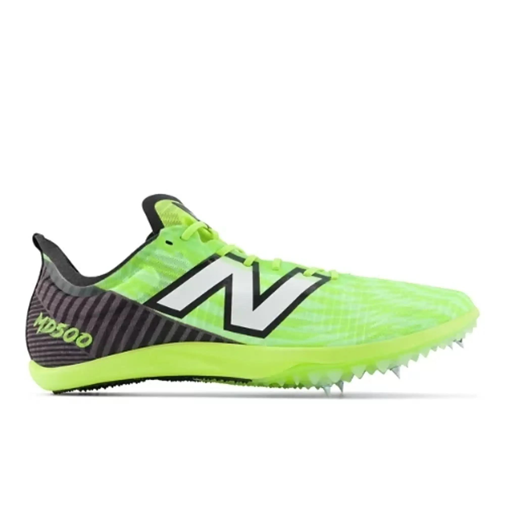 New Balance Men's FuelCell MD500 V9 in Green/Black Synthetic