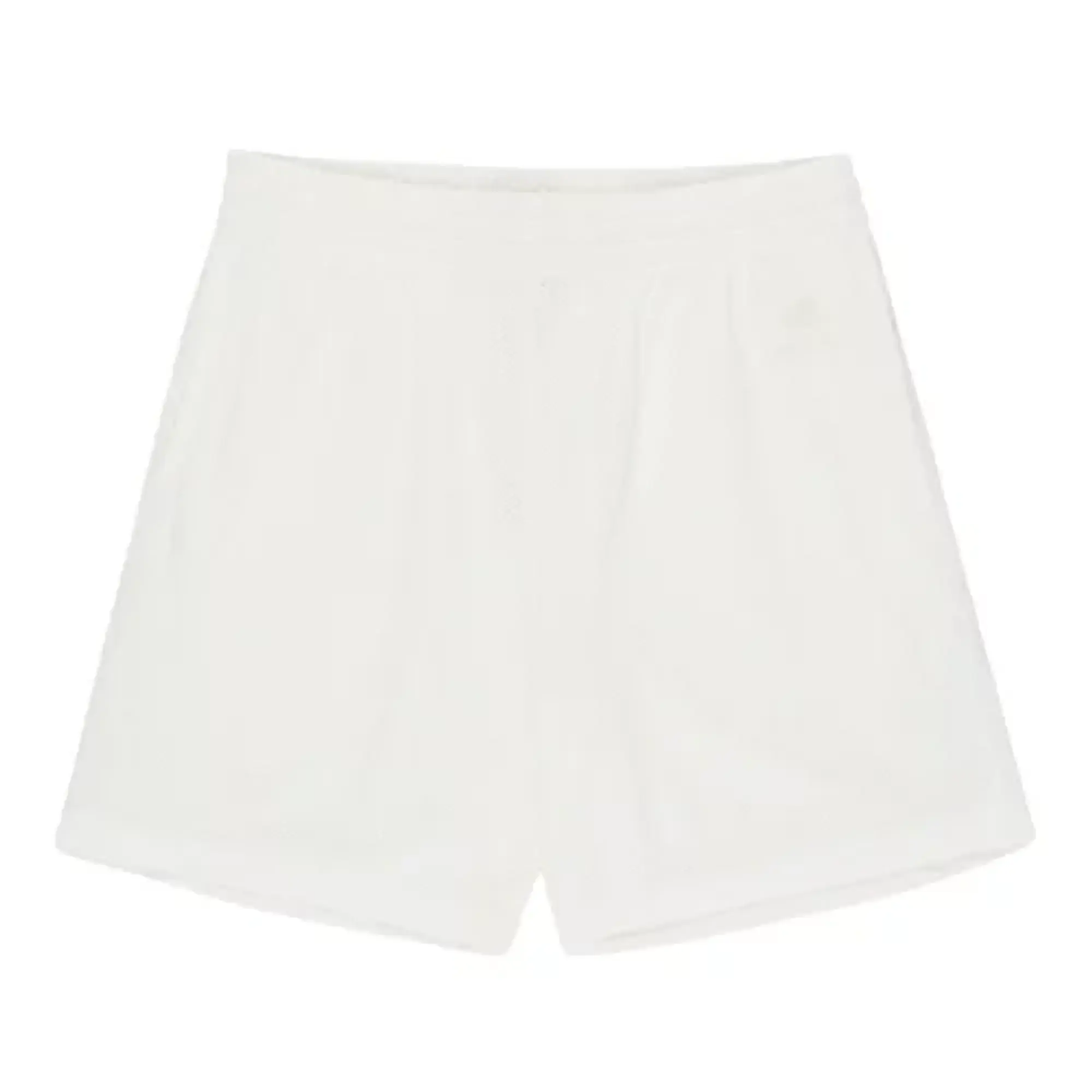 New Balance Men's MADE in USA Mesh Short in White Poly Knit