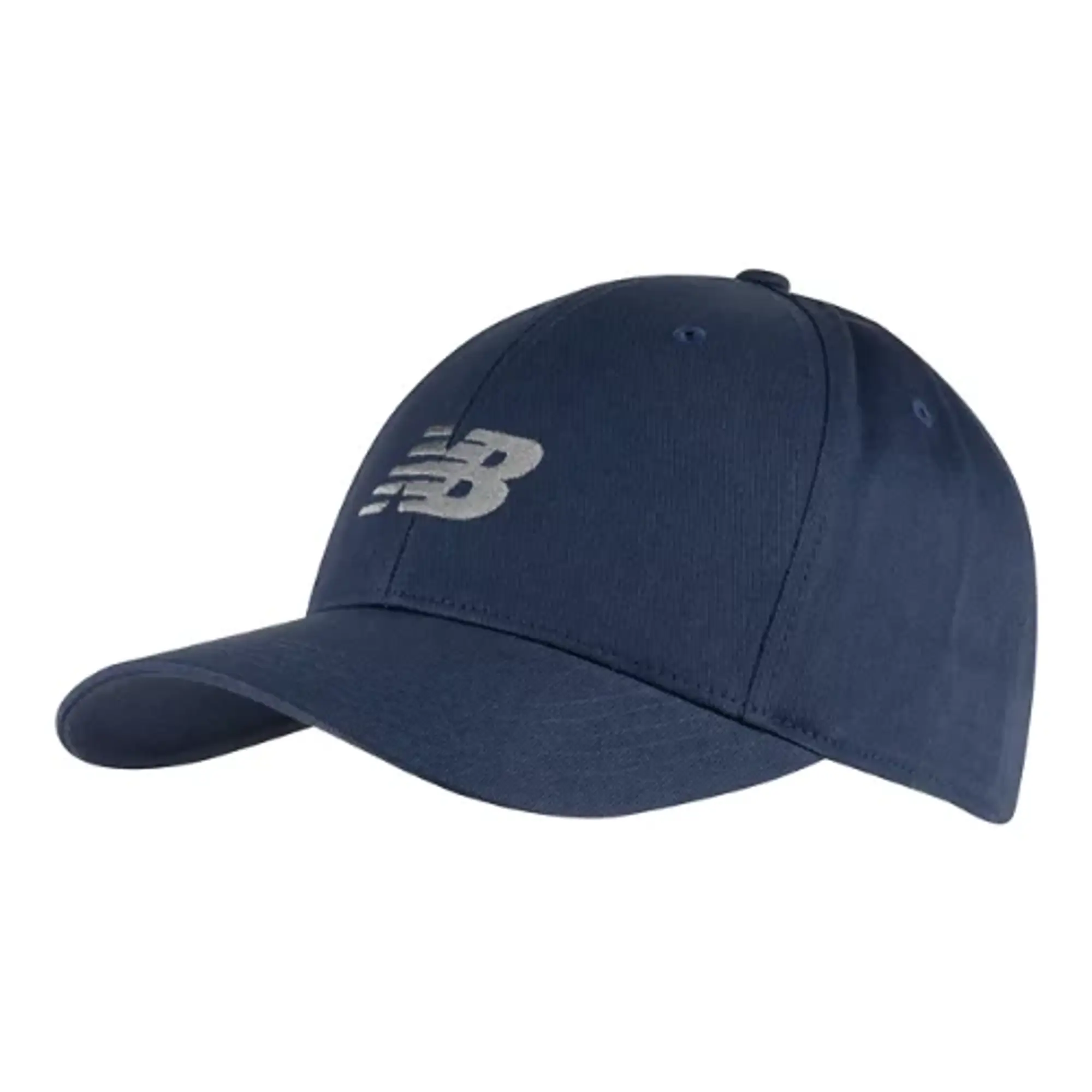 New Balance Unisex 6 Panel Structured Snapback in Blue Cotton
