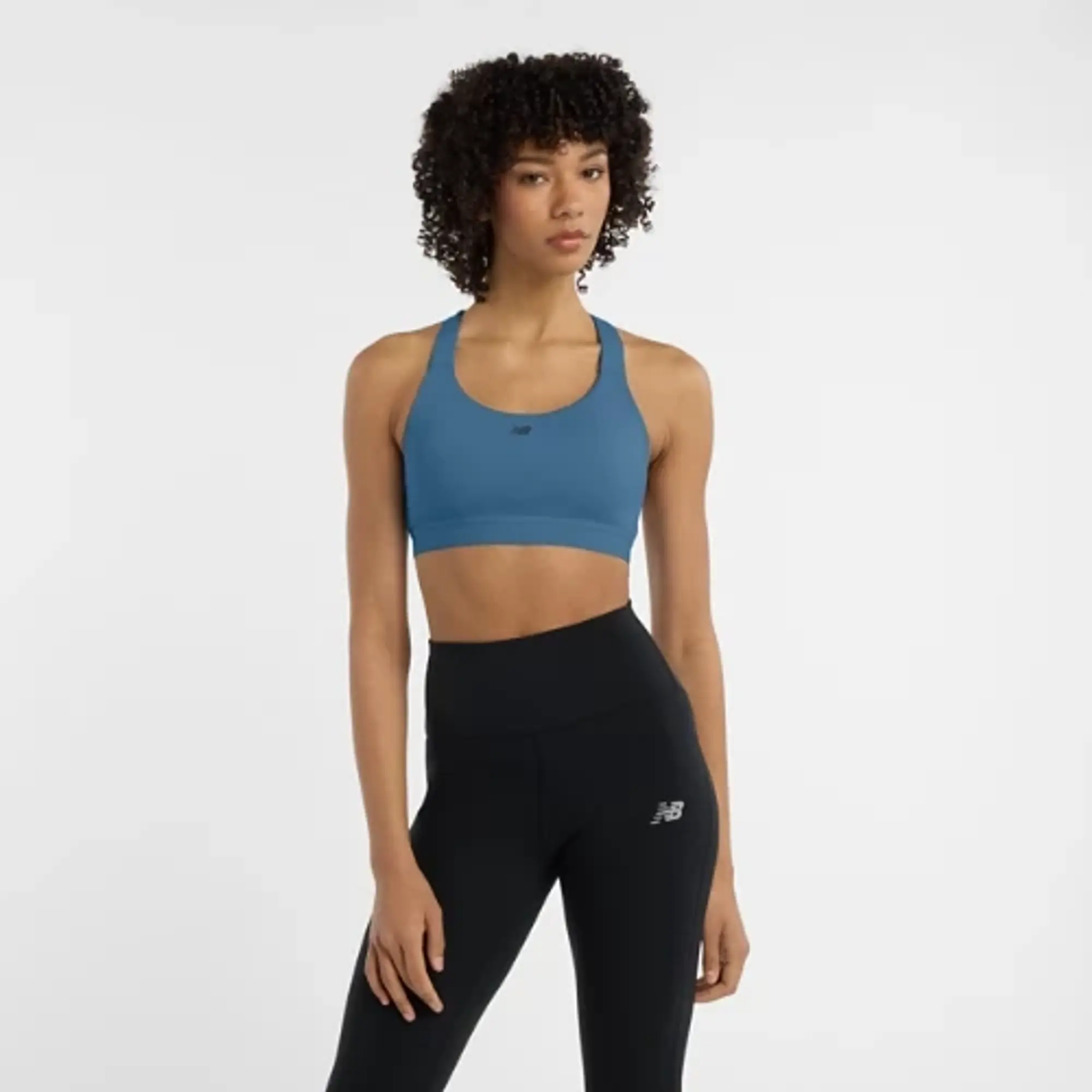New Balance Essential Train Bra Blue S