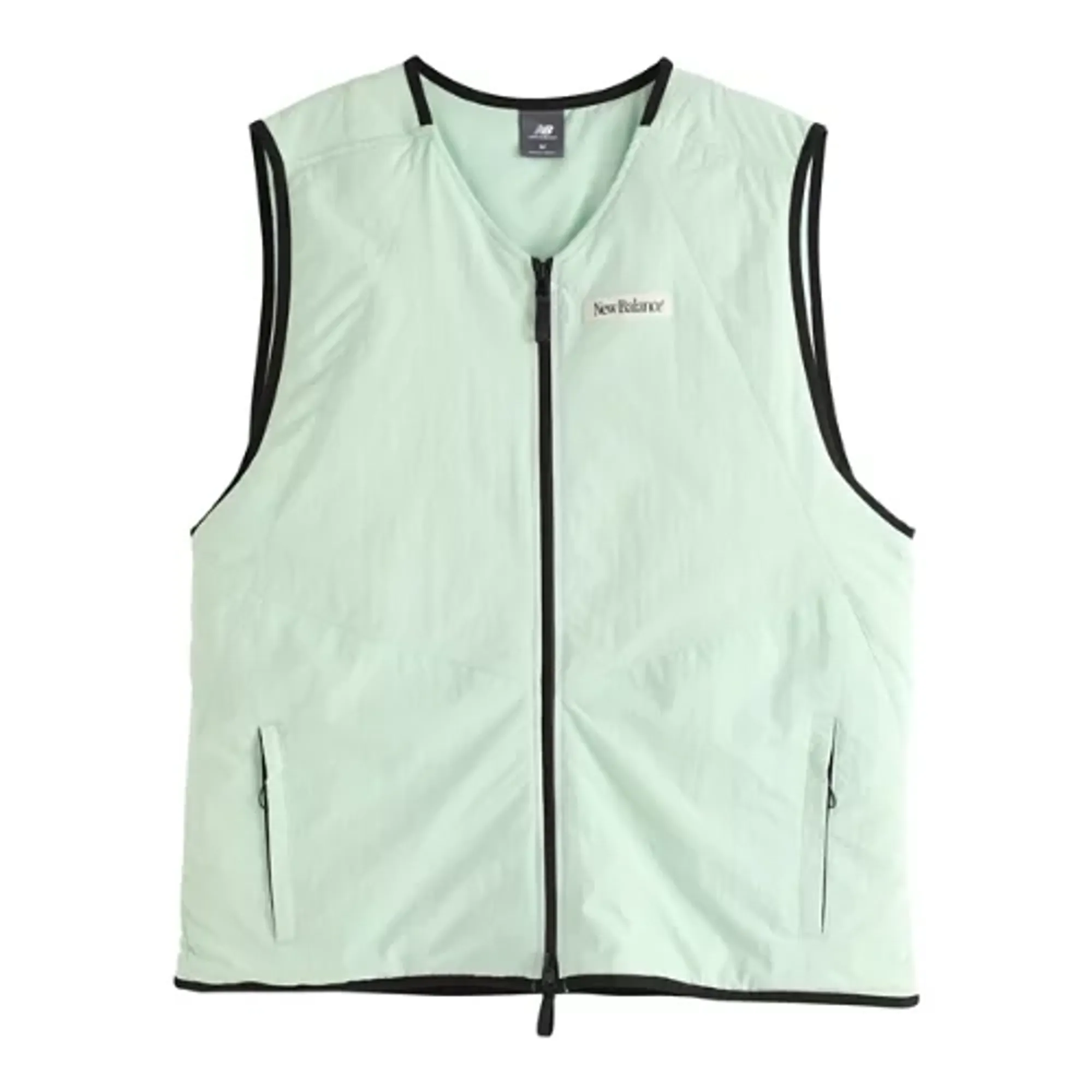 New Balance Men's Street Classics Gilet in Green Cotton