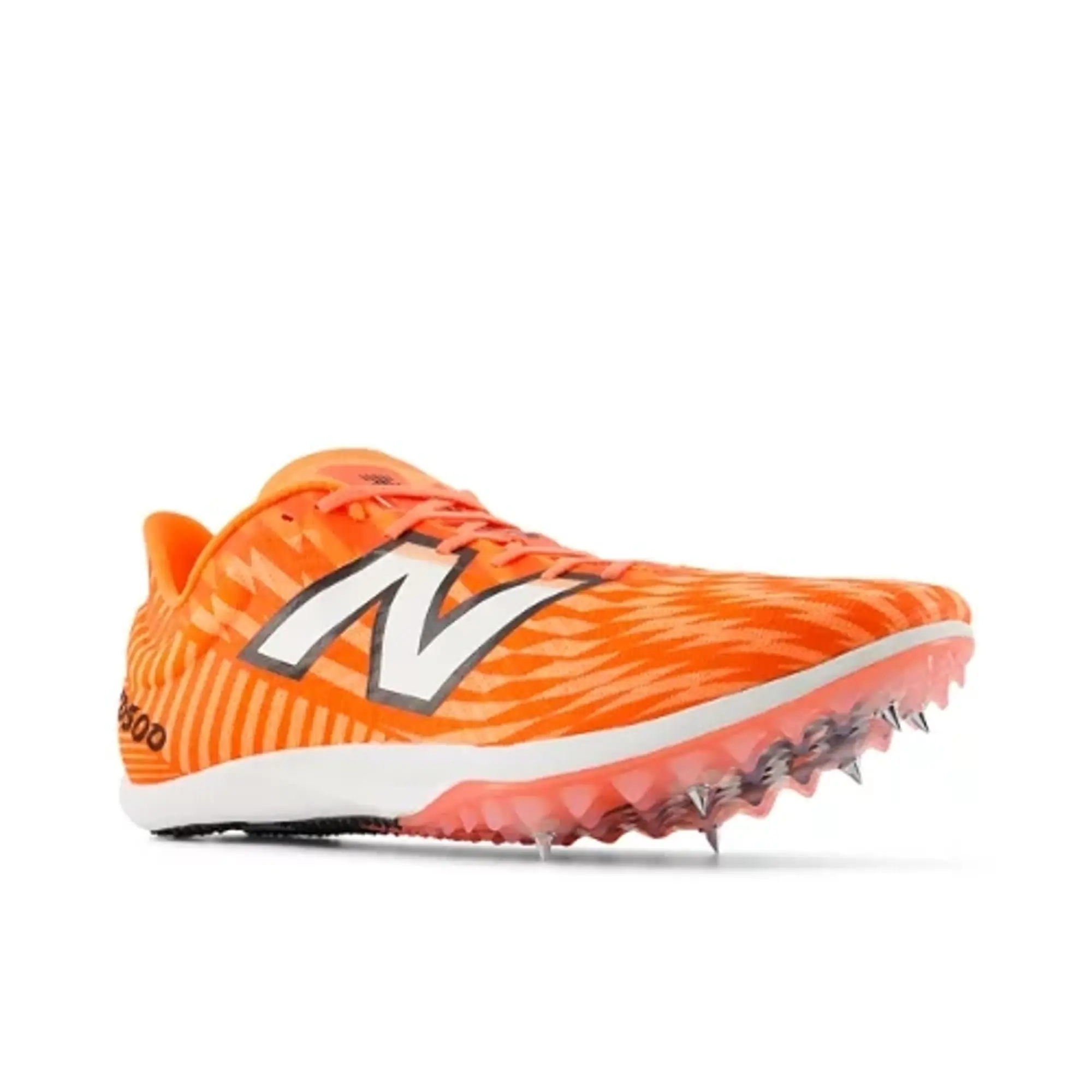 New Balance Men's FuelCell MD500 V9 in Orange/White Synthetic