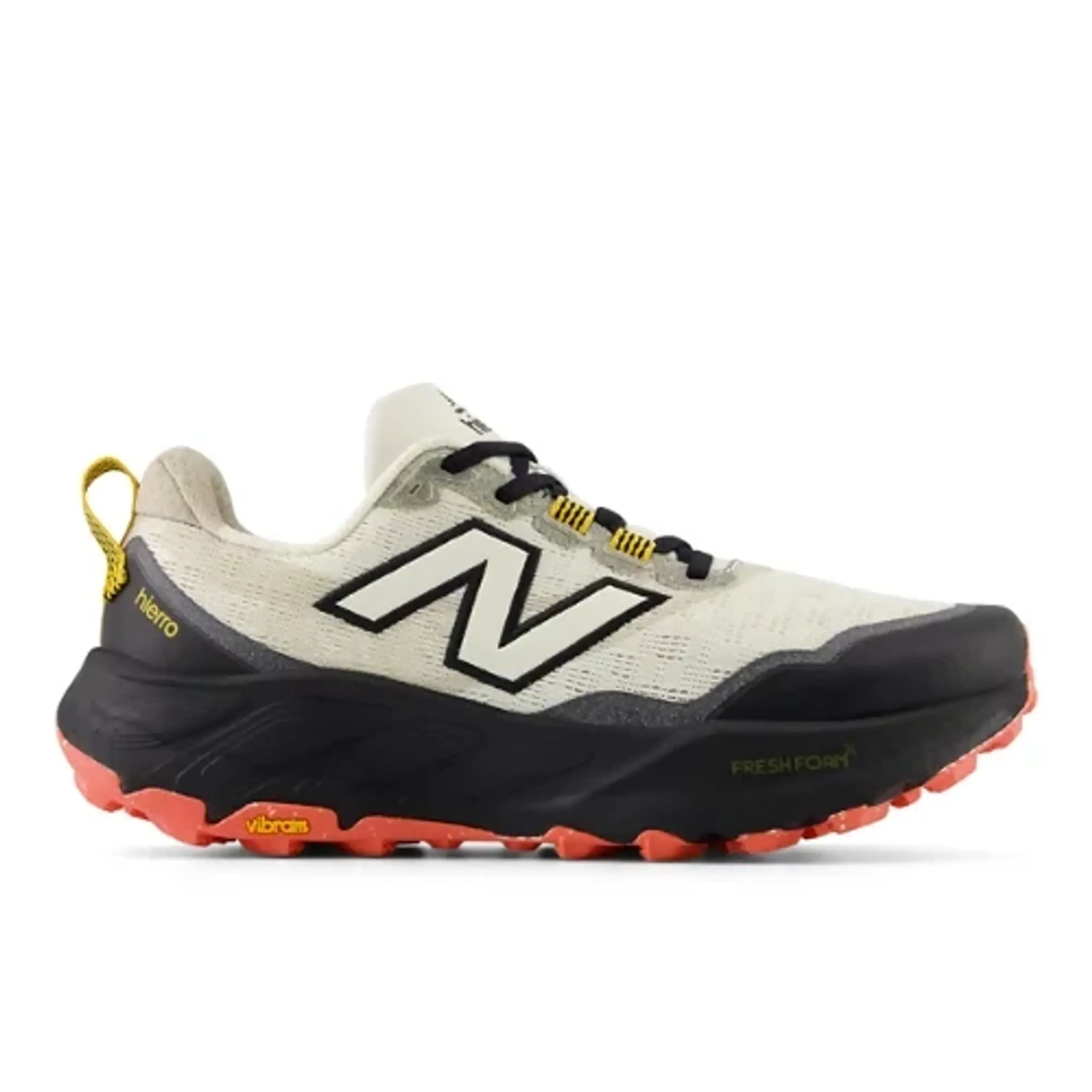New Balance Men's Fresh Foam X Hierro v9 in Beige/Black/Red Synthetic