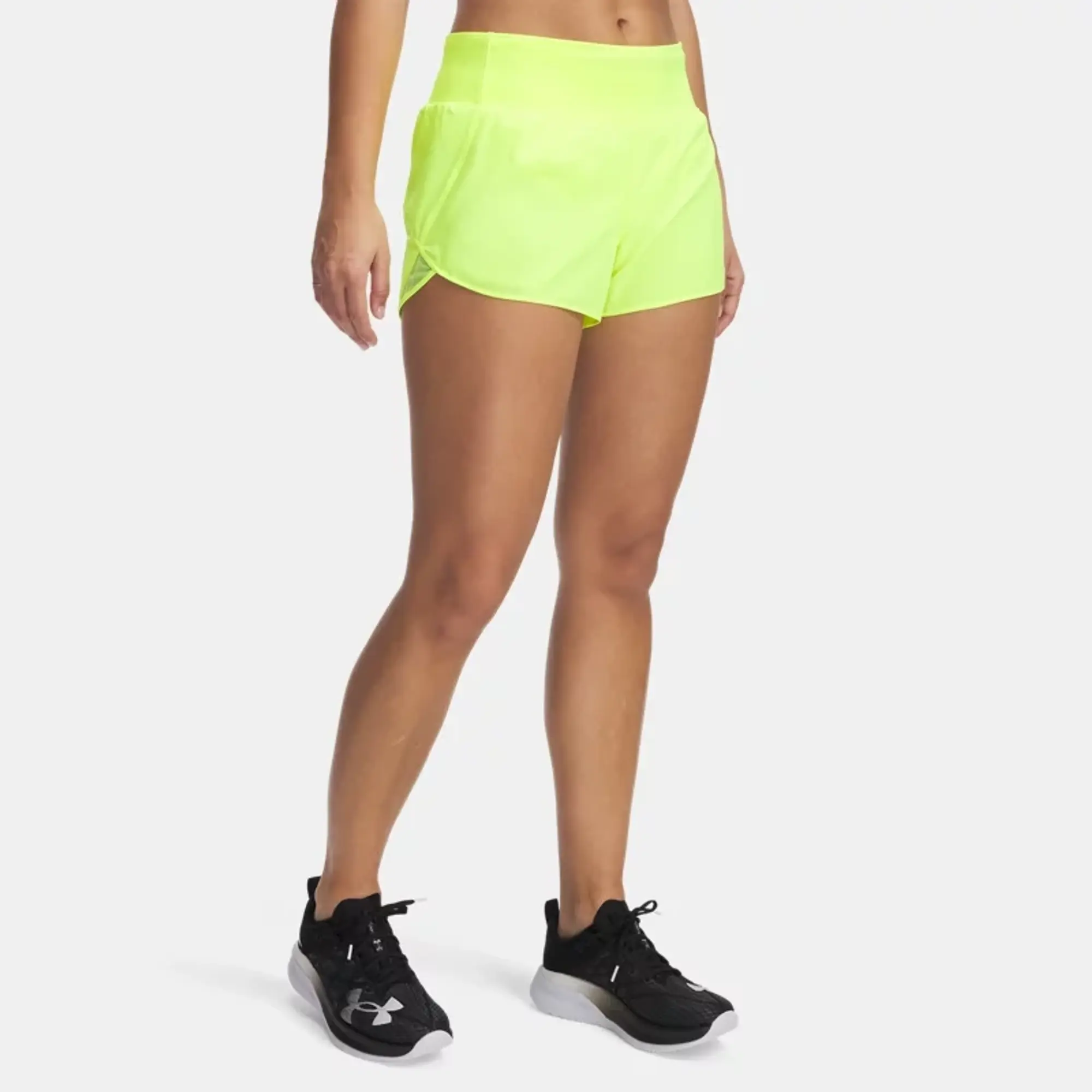 Under Armour  Launch Pro Women's 3" Shorts High Vis Yellow / Reflective L