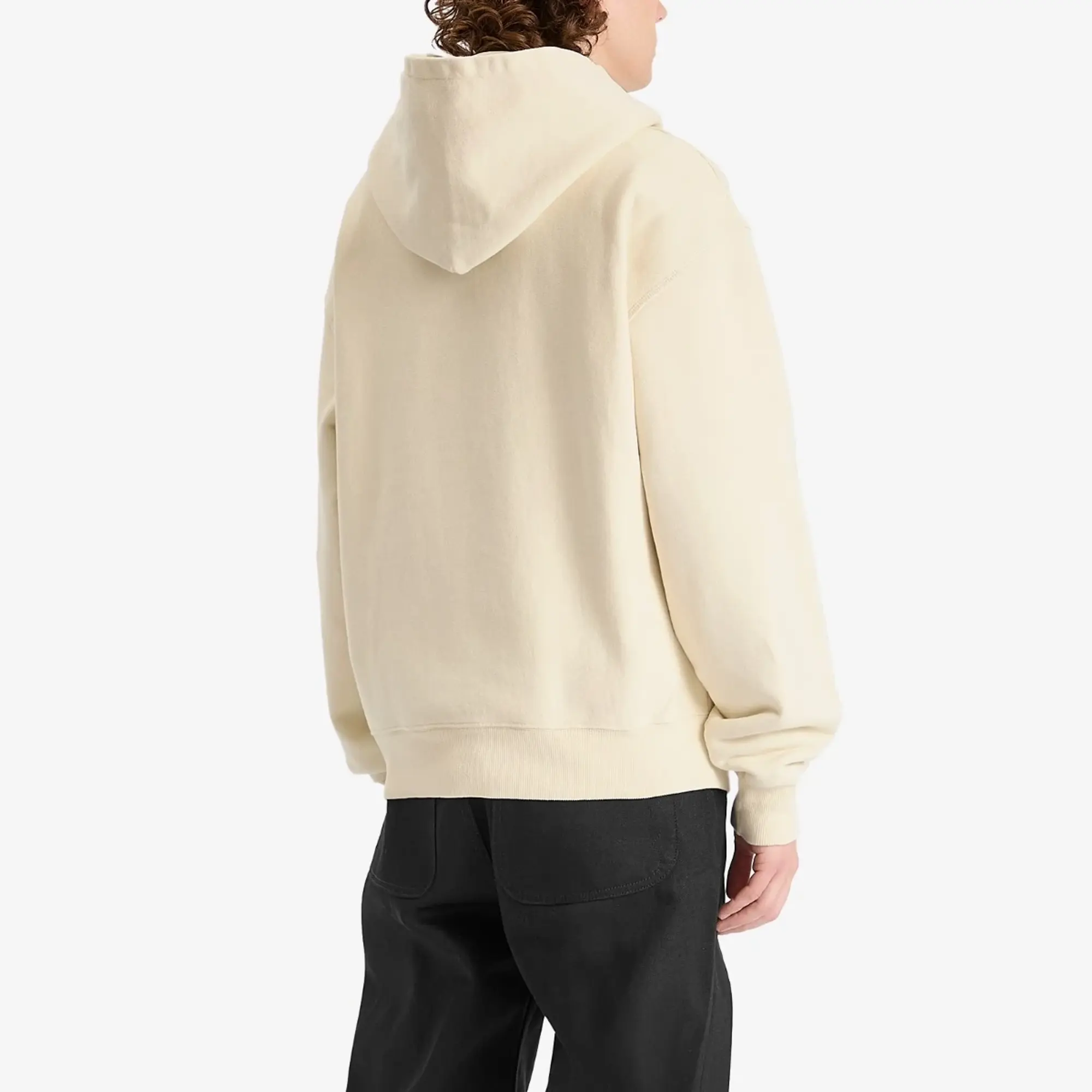 Brain Dead Men's Scrambled Head Hoodie Natural