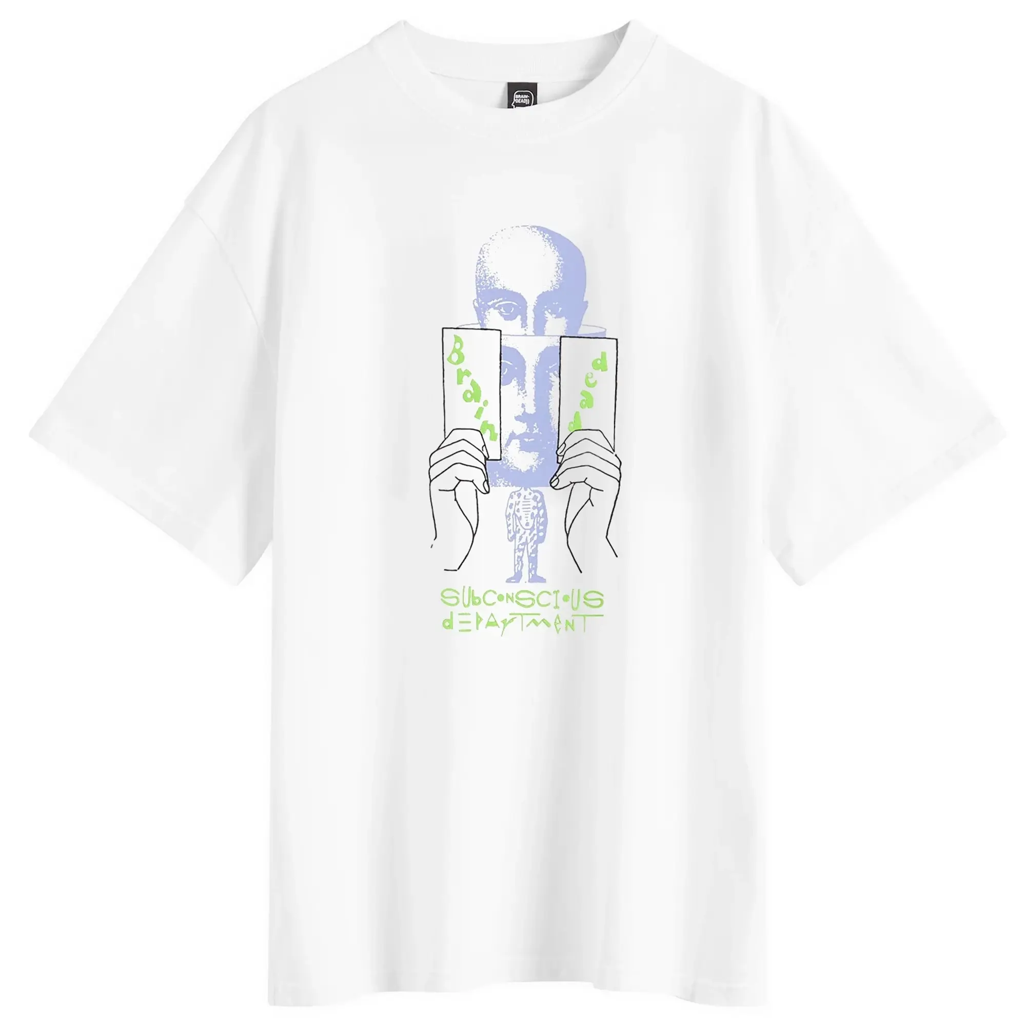 Brain Dead Men's Subconscious T-Shirt White