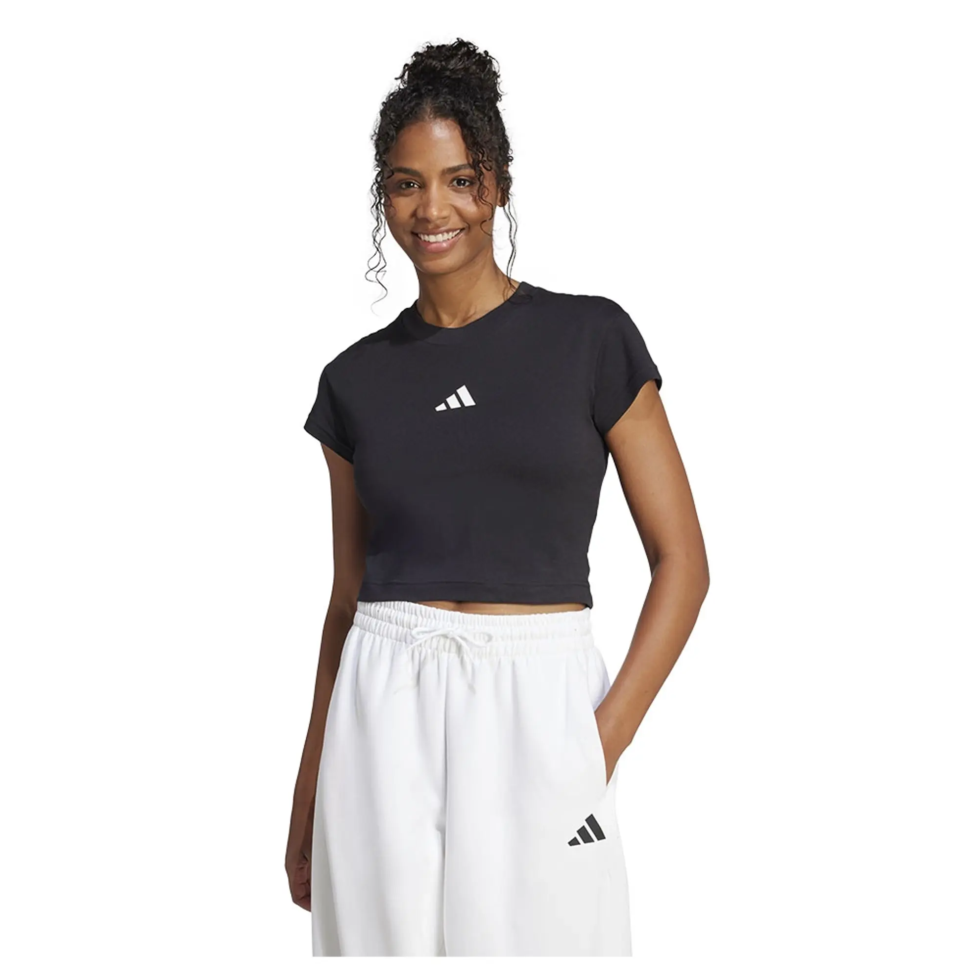 Manchester United x adidas Womens Future Icons Baby T-shirt Black