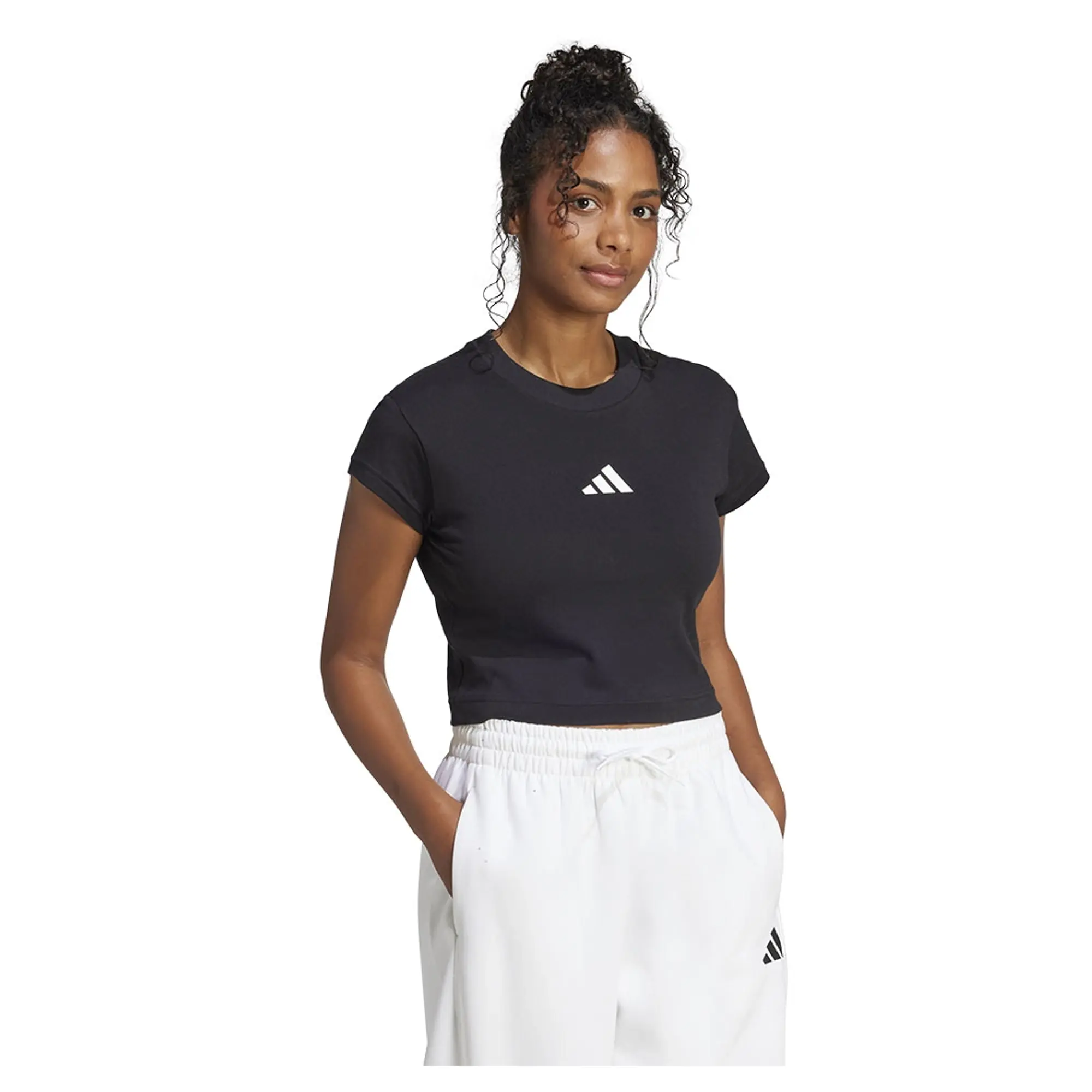 Manchester United x adidas Womens Future Icons Baby T-shirt Black