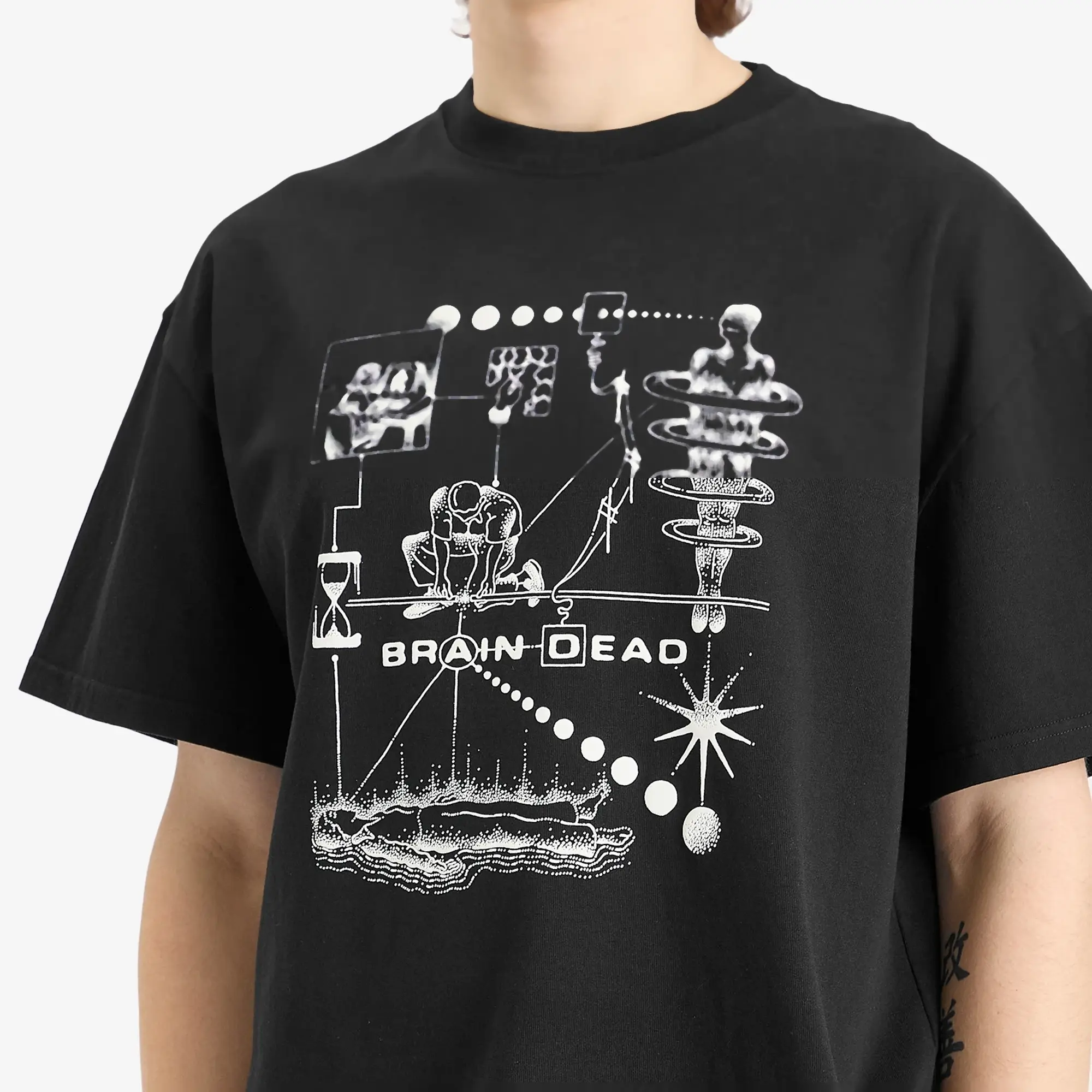 Brain Dead Men's Mind Puzzle T-Shirt Black