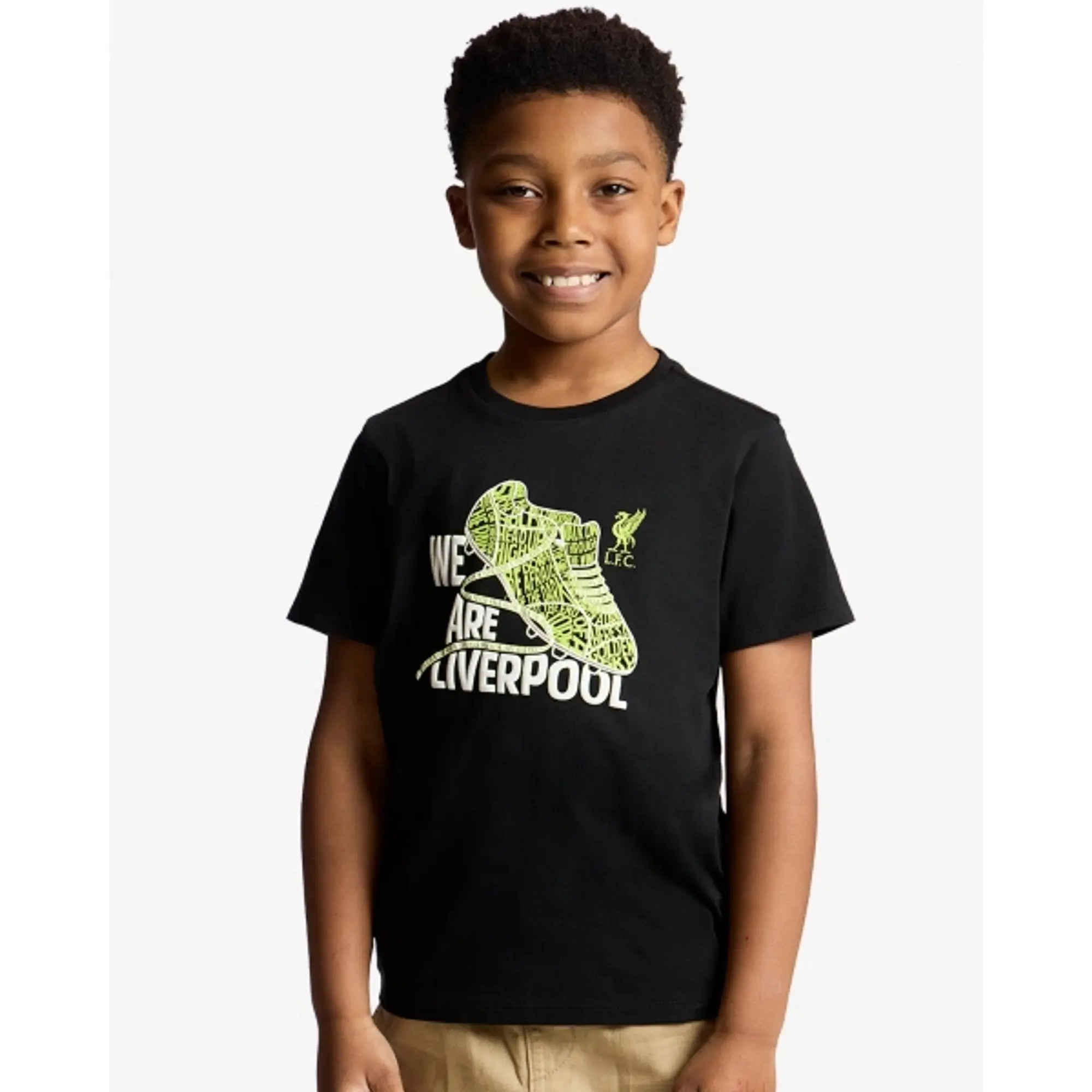 LFC Juniors Boot Tee Black