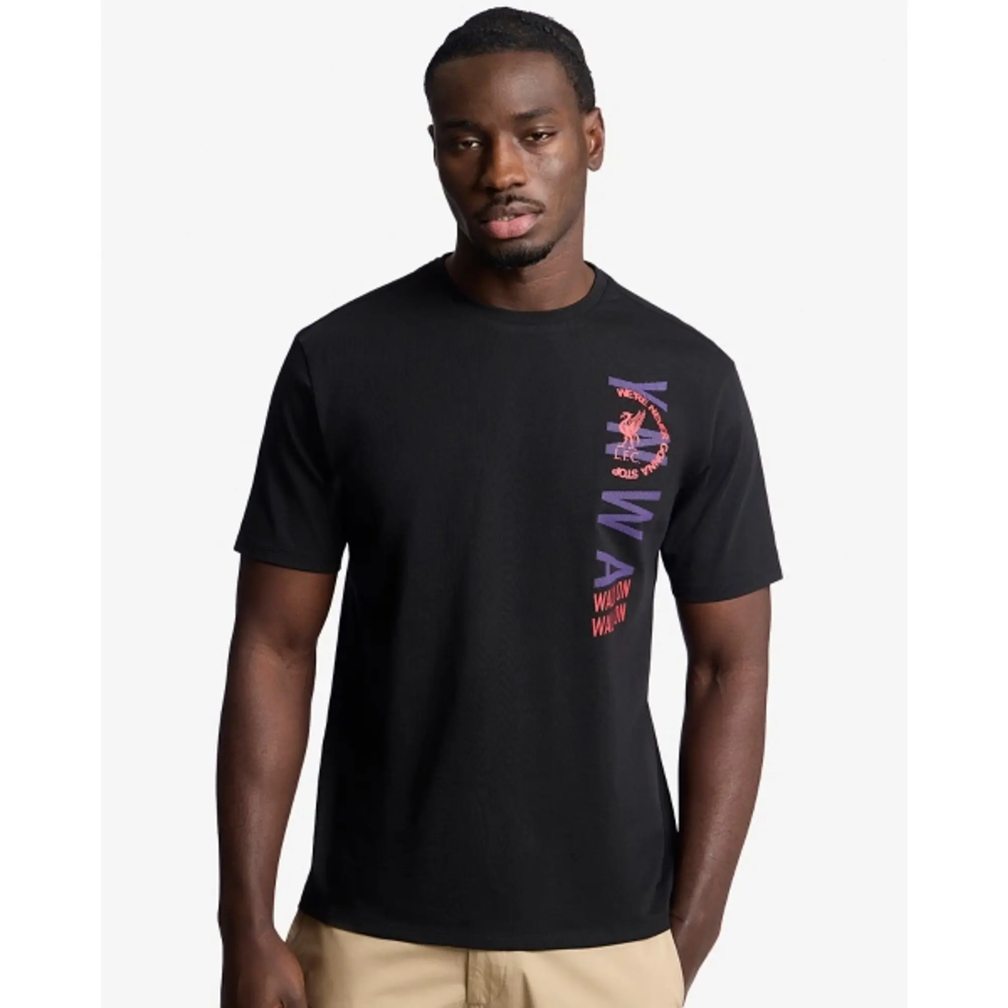 LFC Mens YNWA Tee Black