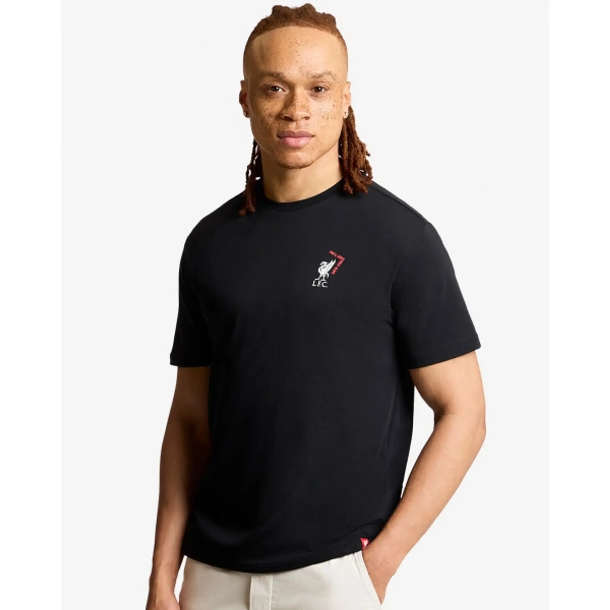 LFC Mens Up The Reds Tee Black