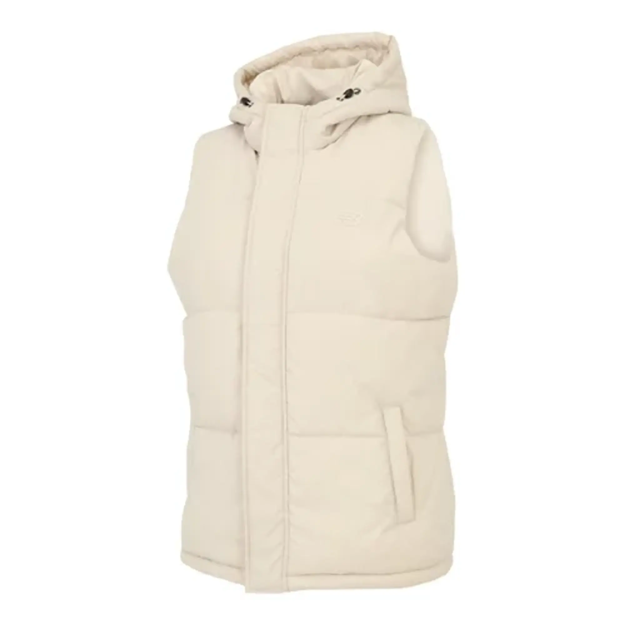New Balance Women's Puffer Vest in Grey Nylon