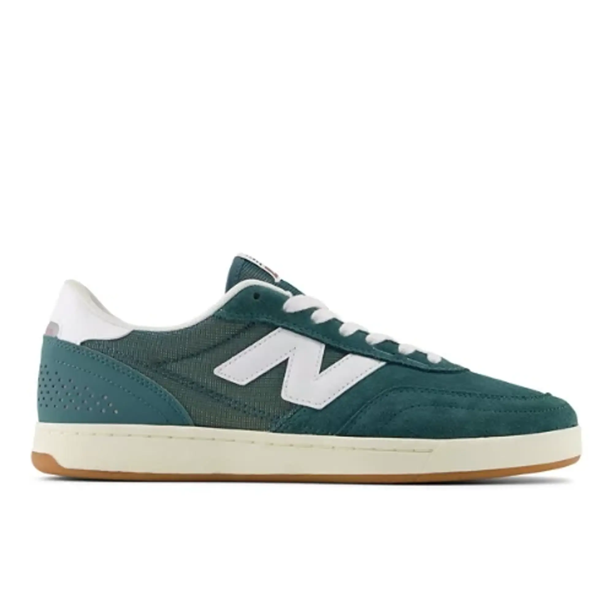 New Balance Unisex NB Numeric 440 V2 in White/Black Suede/Mesh