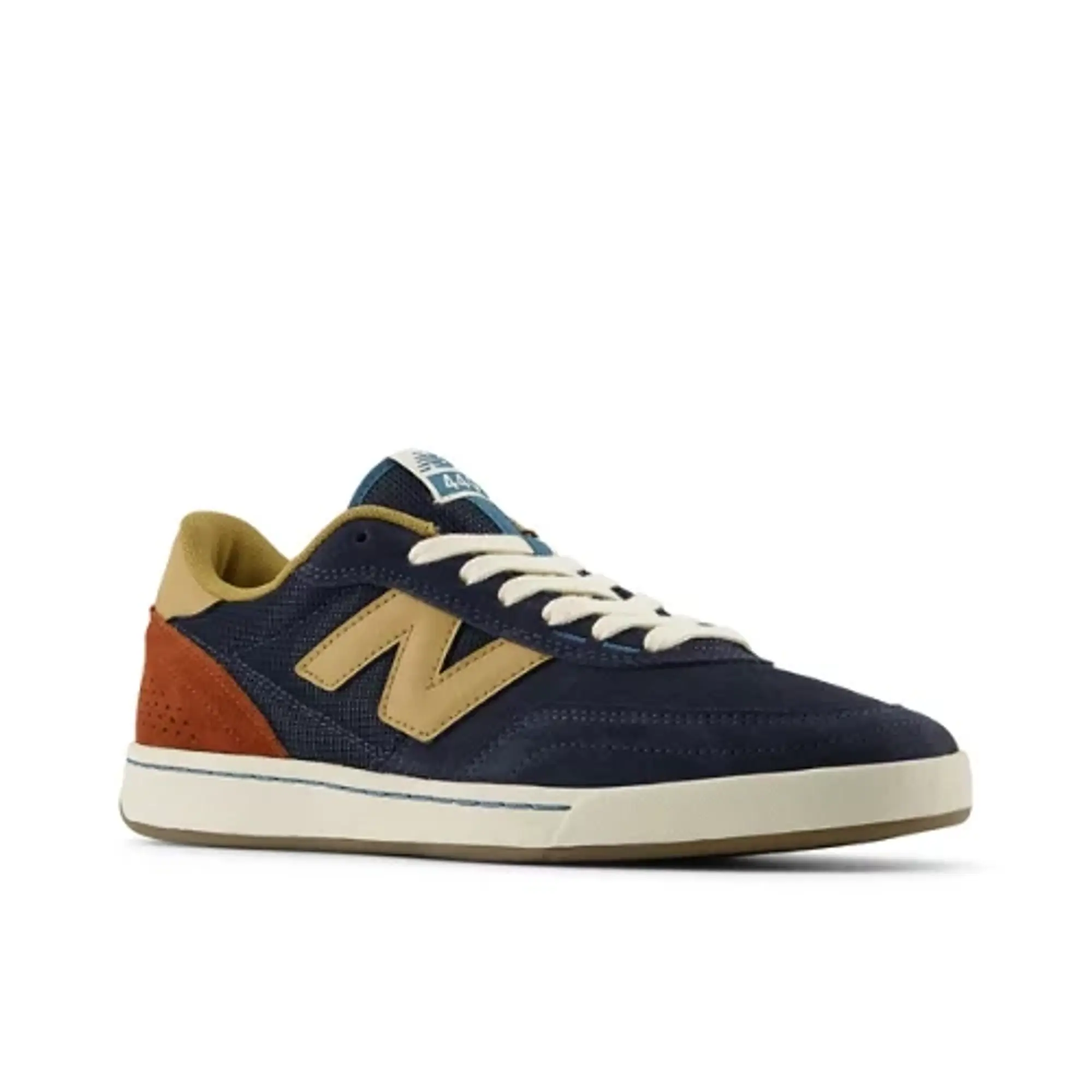 New Balance Unisex NB Numeric 440 V2 in White/Black Suede/Mesh