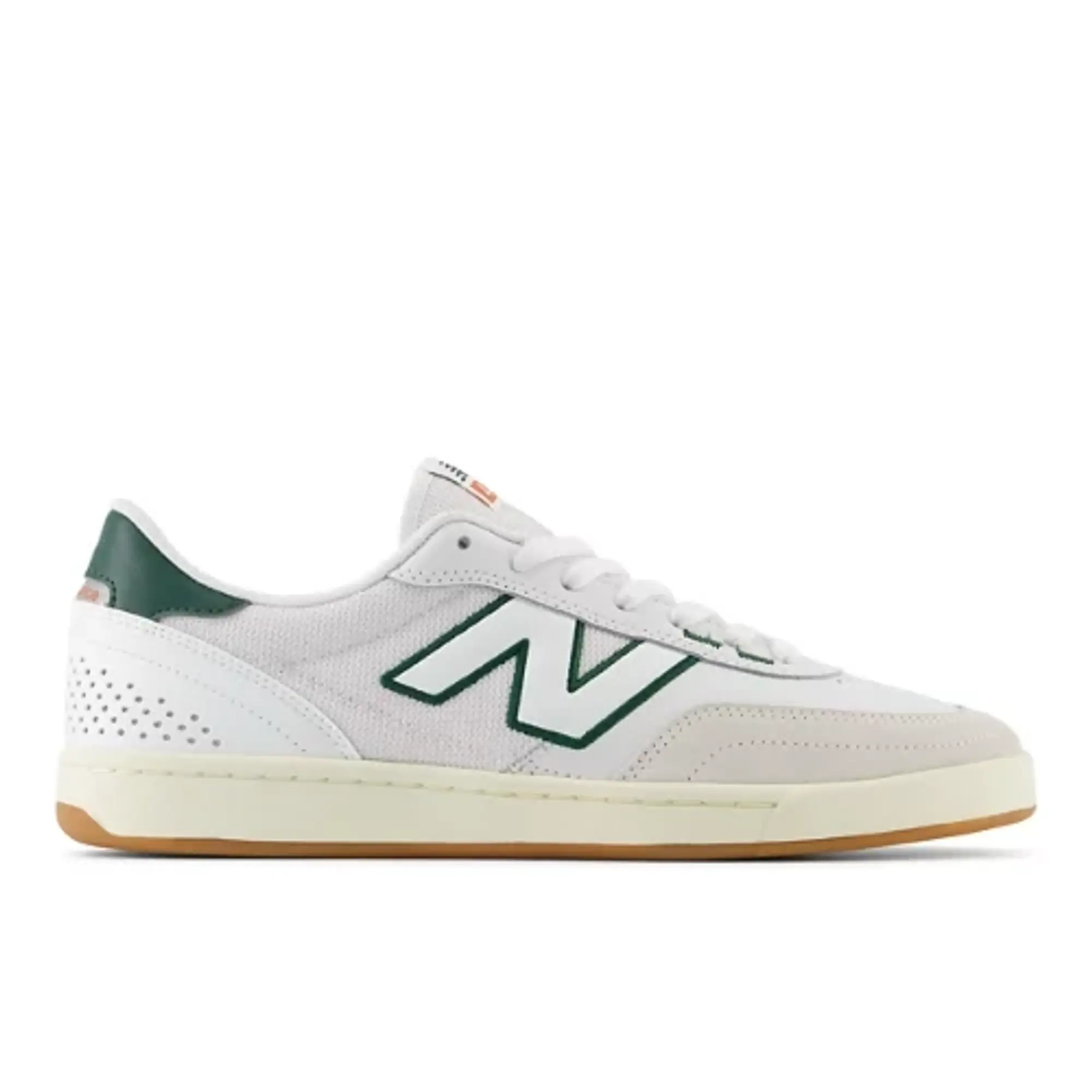 New Balance Unisex NB Numeric 440 V2 in White/Black Suede/Mesh