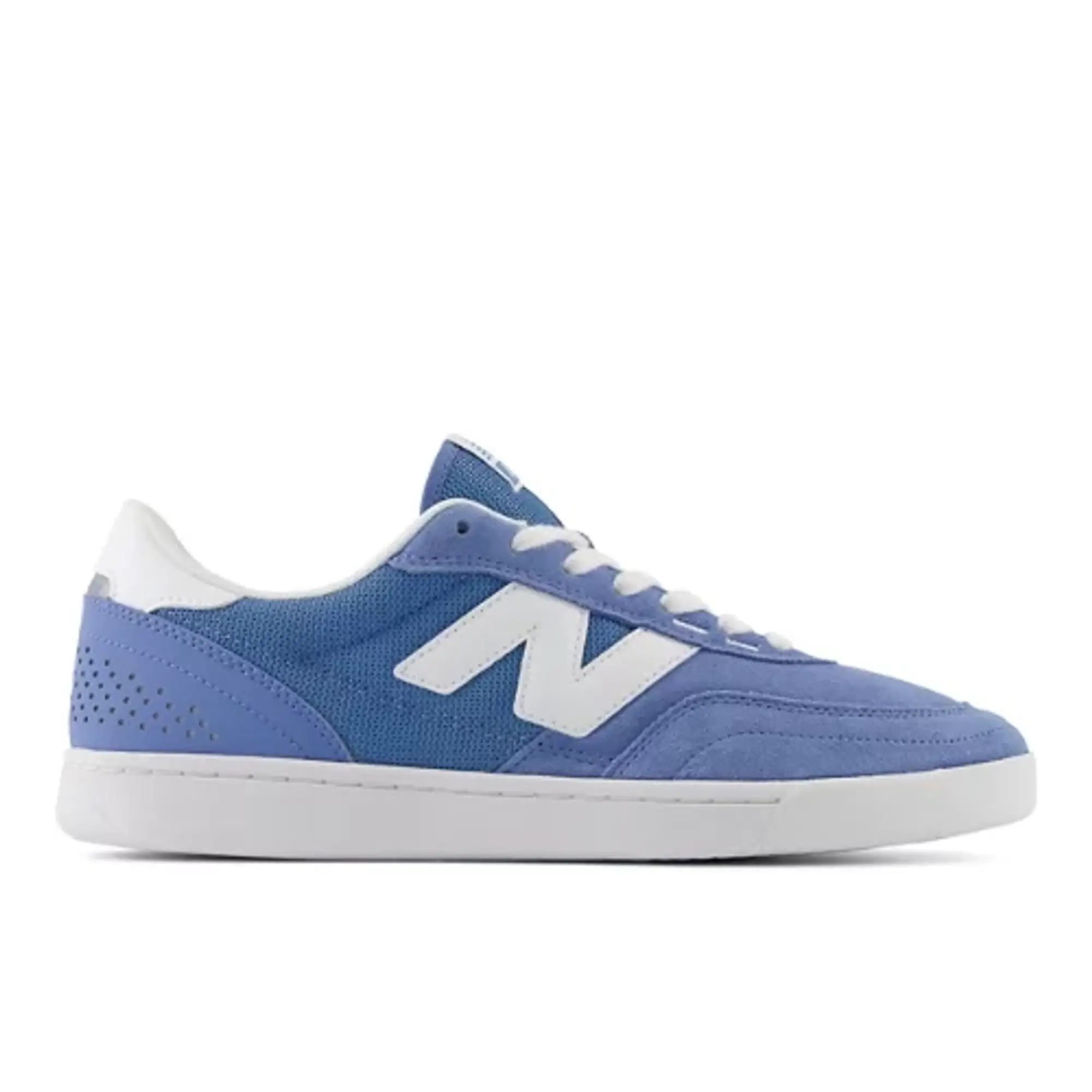 New Balance Unisex NB Numeric 440 V2 in White/Black Suede/Mesh