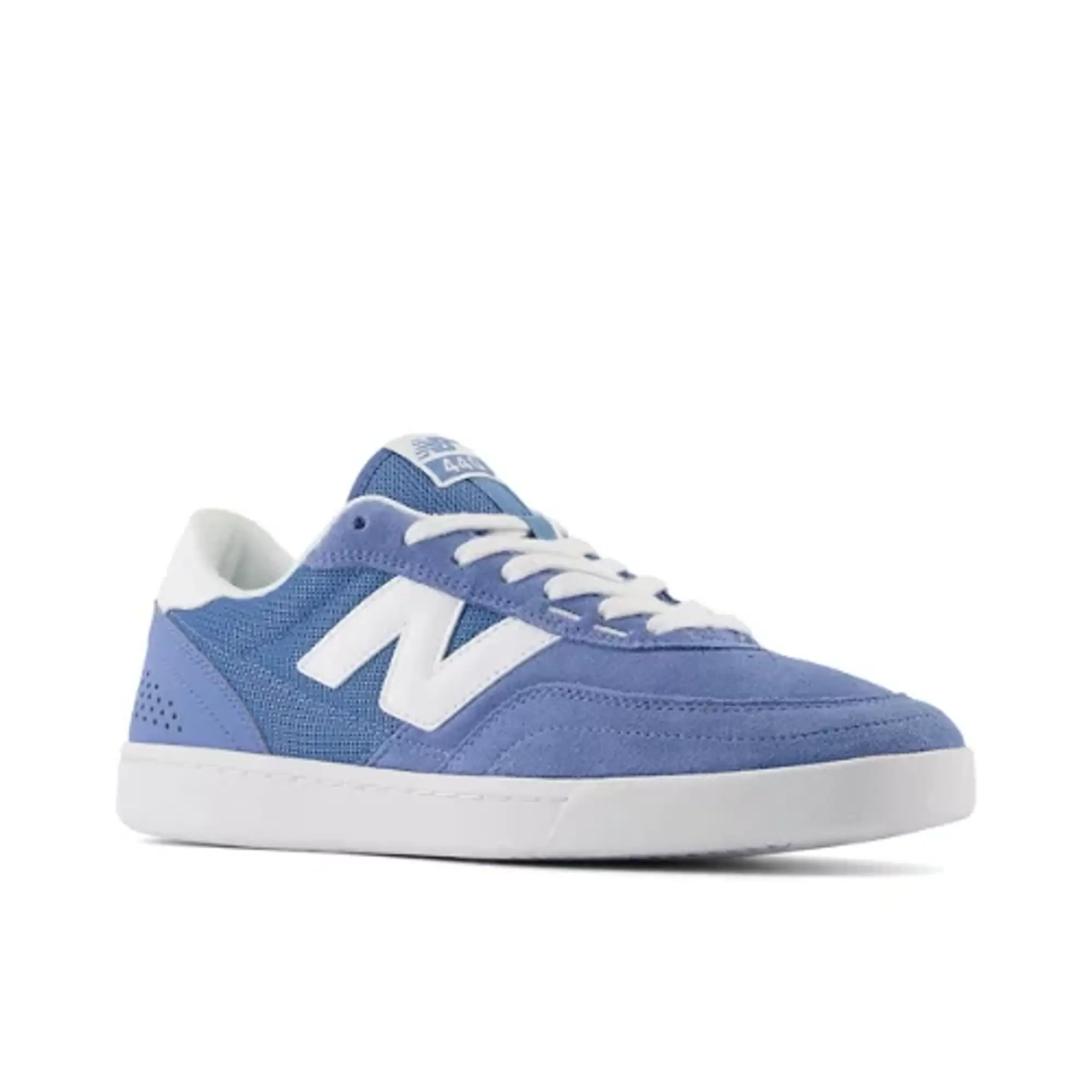 New Balance Unisex NB Numeric 440 V2 in White/Black Suede/Mesh