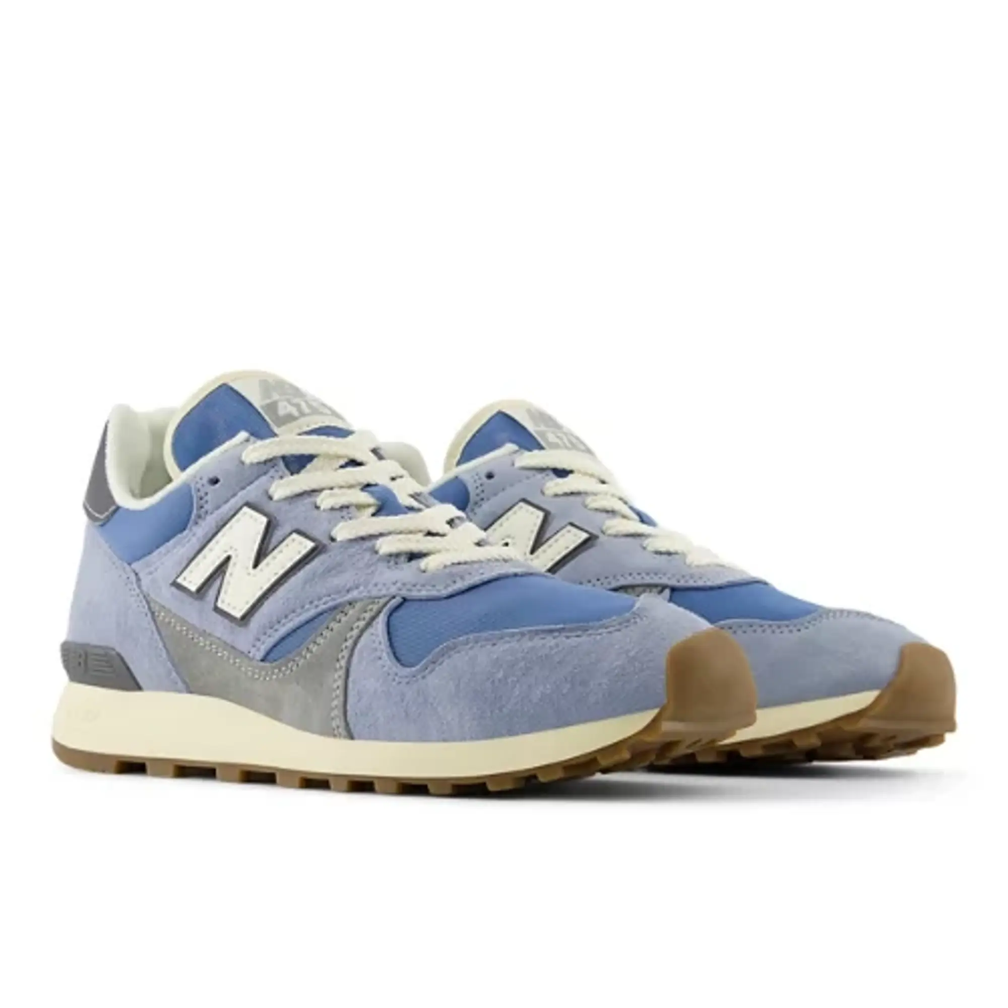 New Balance Unisex U475 in Grey/Blue Suede/Mesh