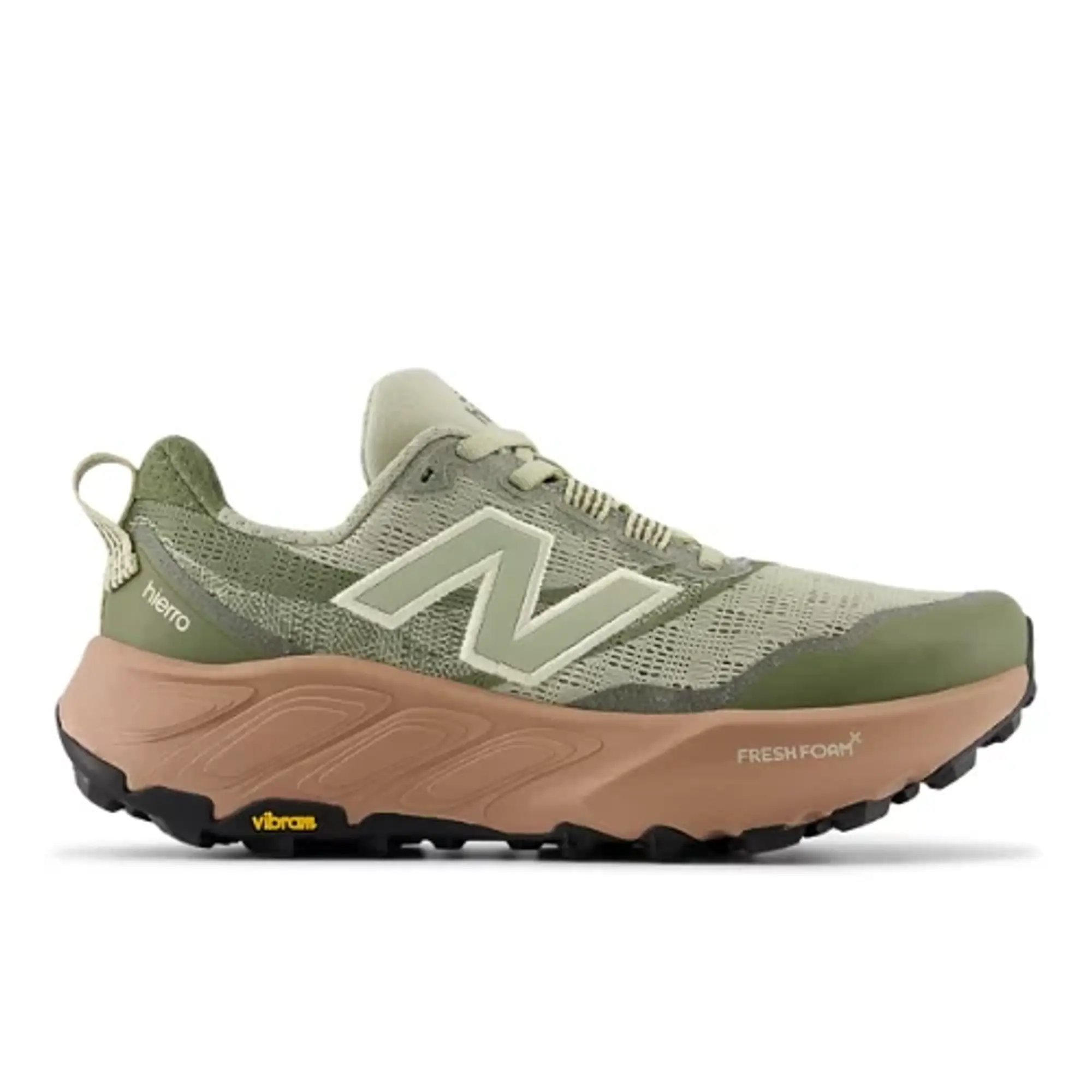 New Balance Women's Fresh Foam X Hierro v9 in Brown/Red Synthetic