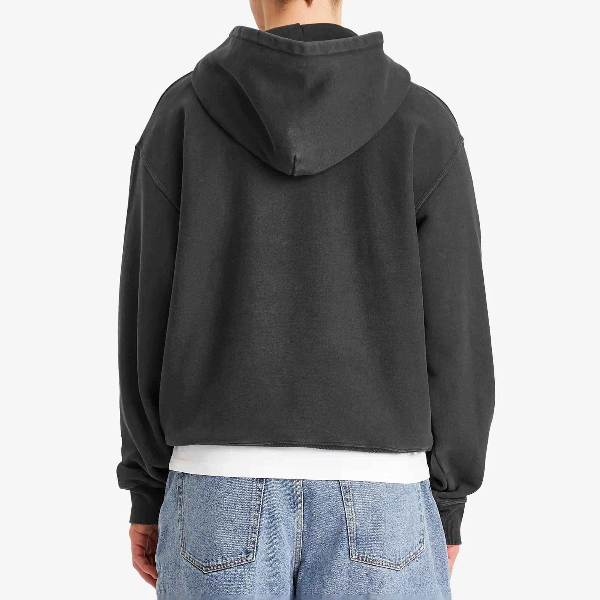 Brain Dead Men's Neuro Free Association Hoodie Washed Black