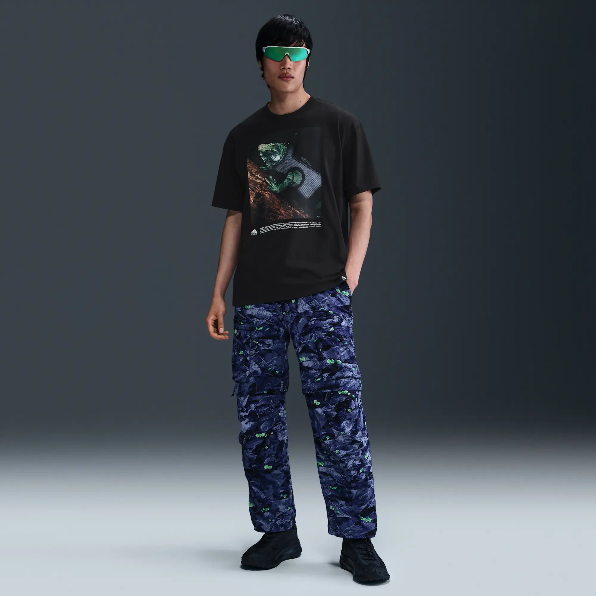 Nike ACG Men's Dri-FIT T-Shirt - Black - Polyester/Cotton