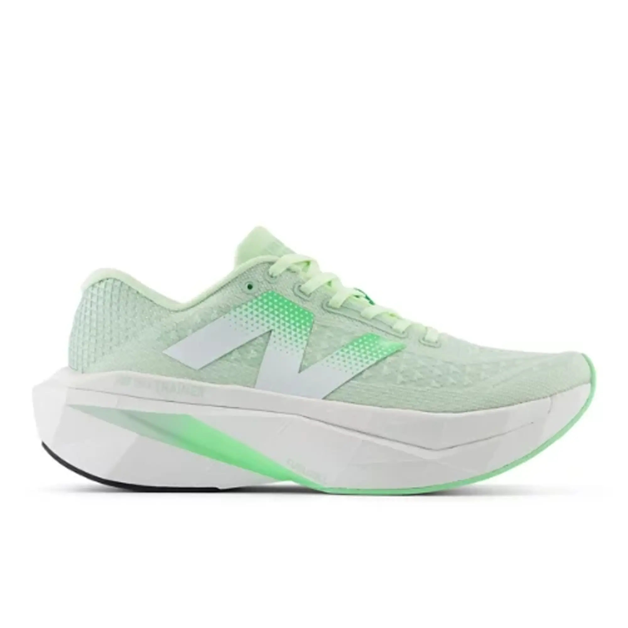 New Balance Men's FuelCell SuperComp Trainer v3 in Green/White Synthetic