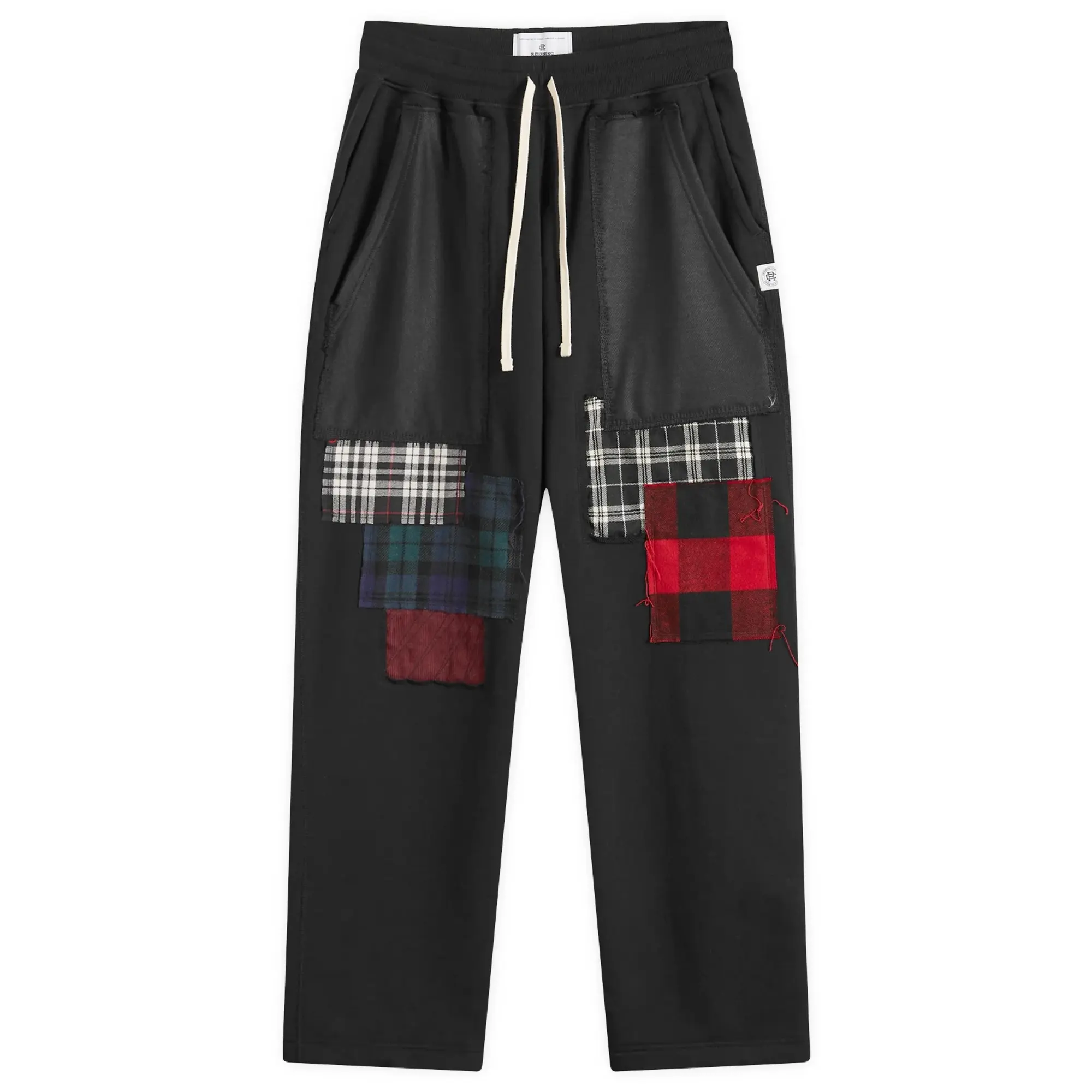 Junya Watanabe MAN Men's x Reigning Champ Patchwork Pants Black Mix
