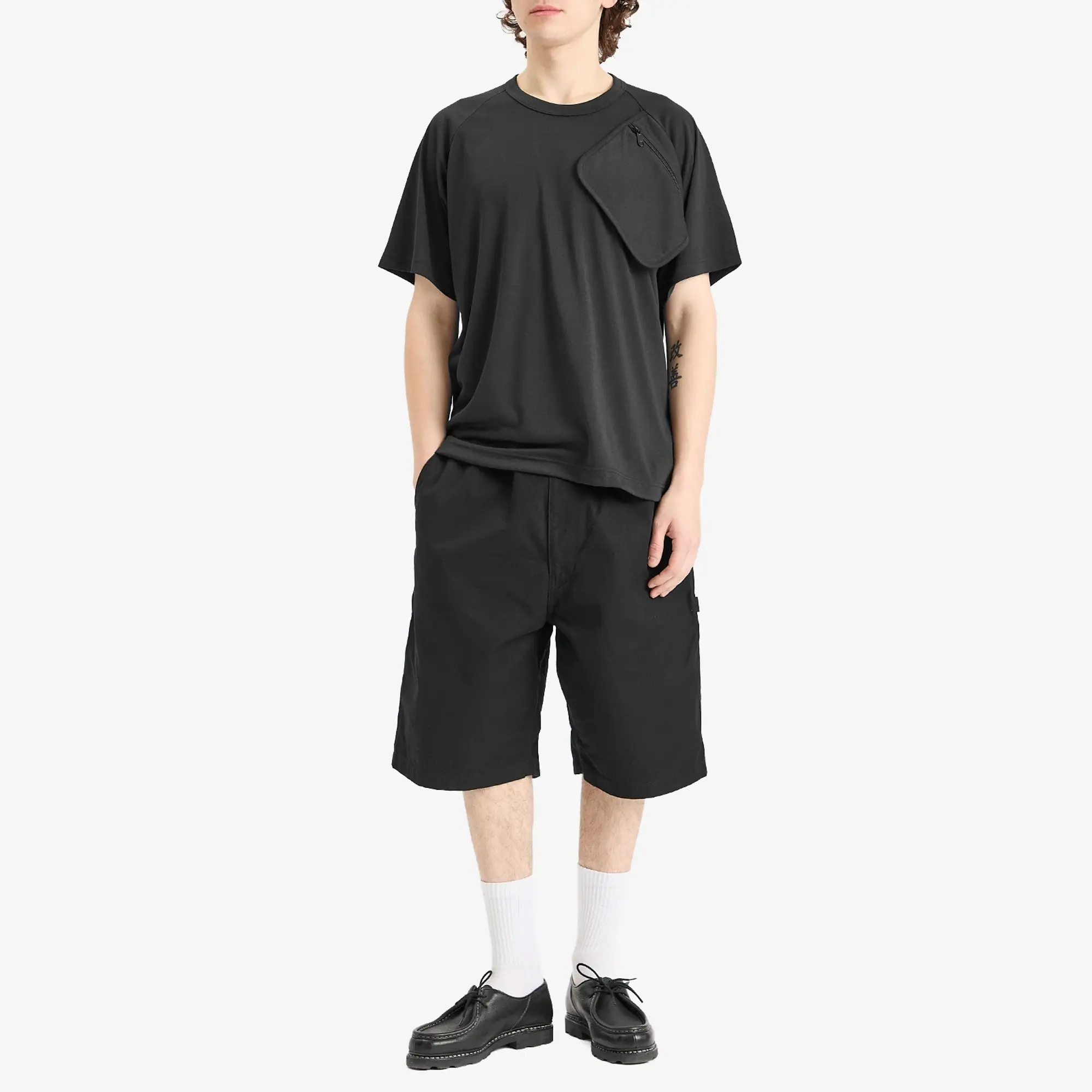 Comme des Garçons Homme Men's Cotton Utility Short Black