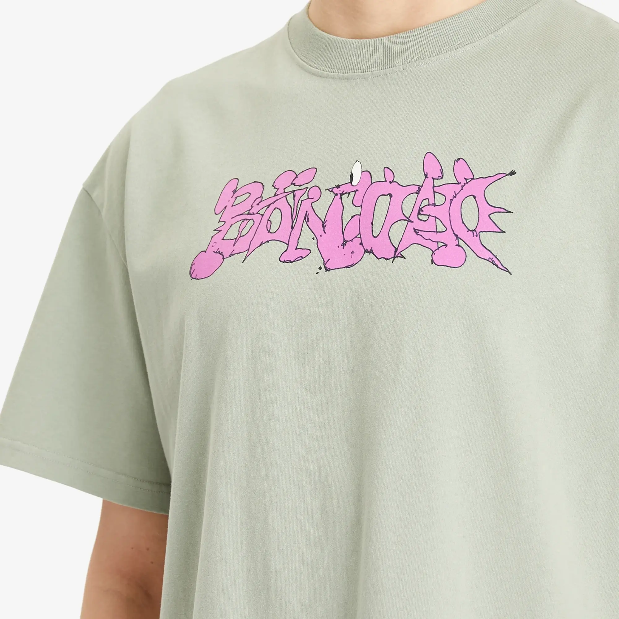 Brain Dead Men's Skram T-Shirt Seafoam