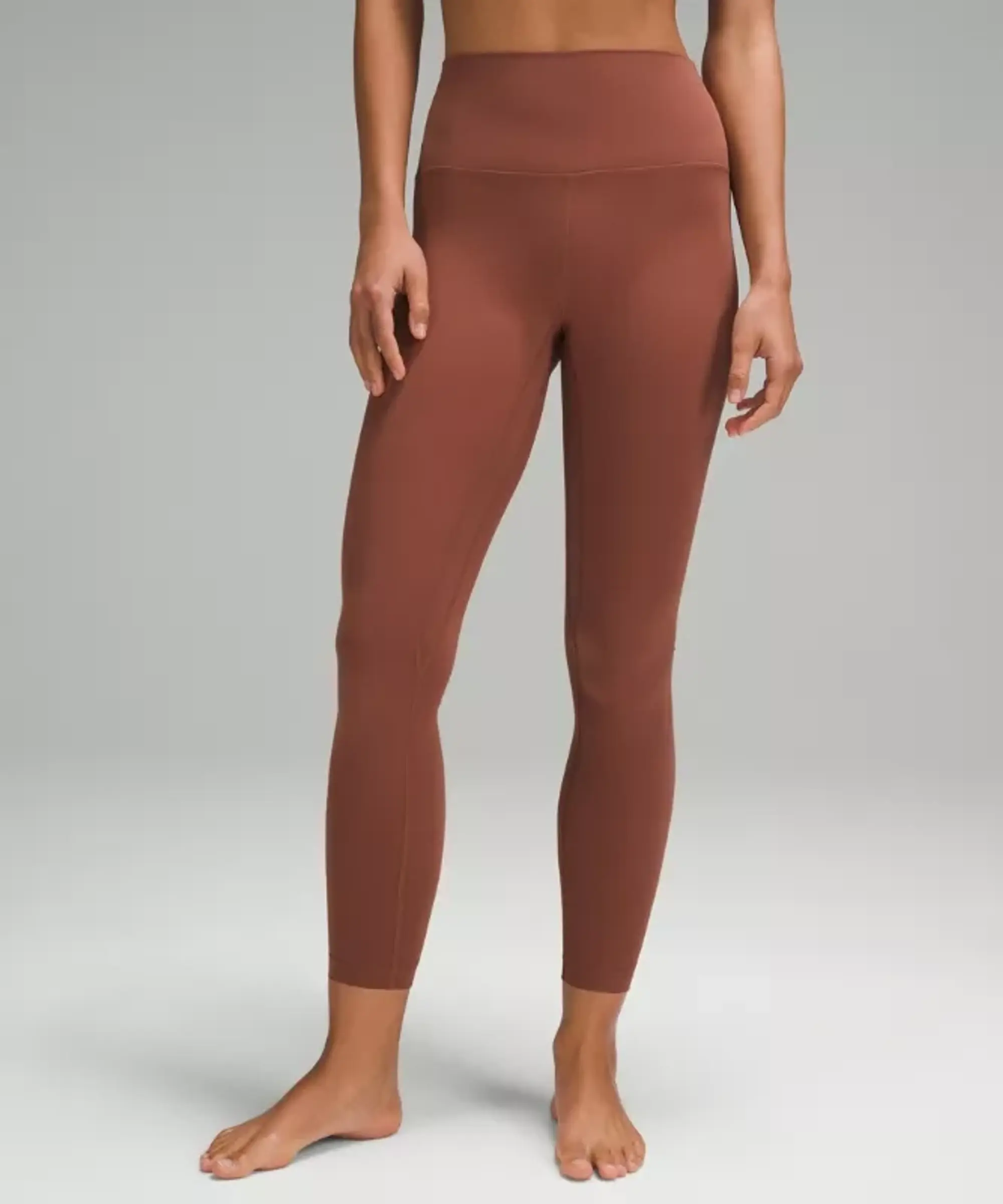 lululemon – Women's Align High-Rise Pants – 25" – Color Brown – Size 10